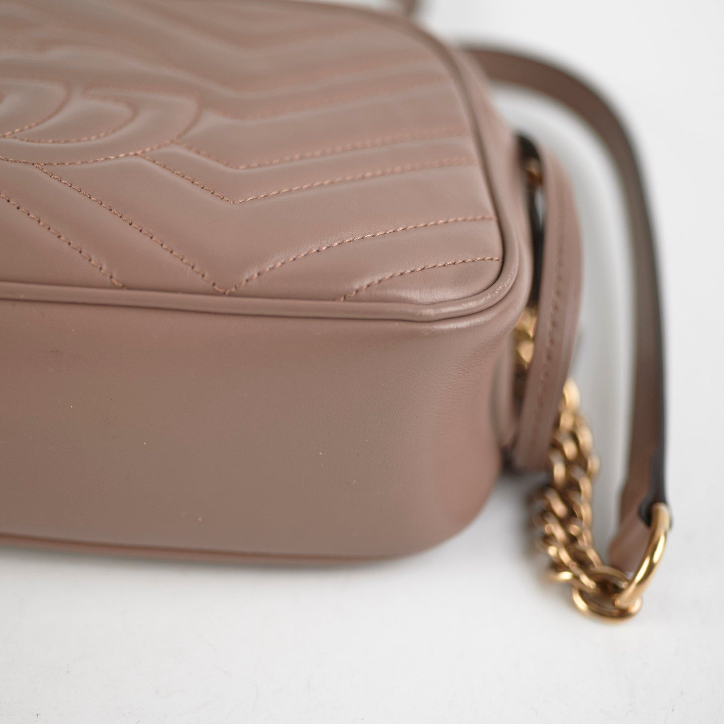 Gucci Small Marmont Camera Bag Pink