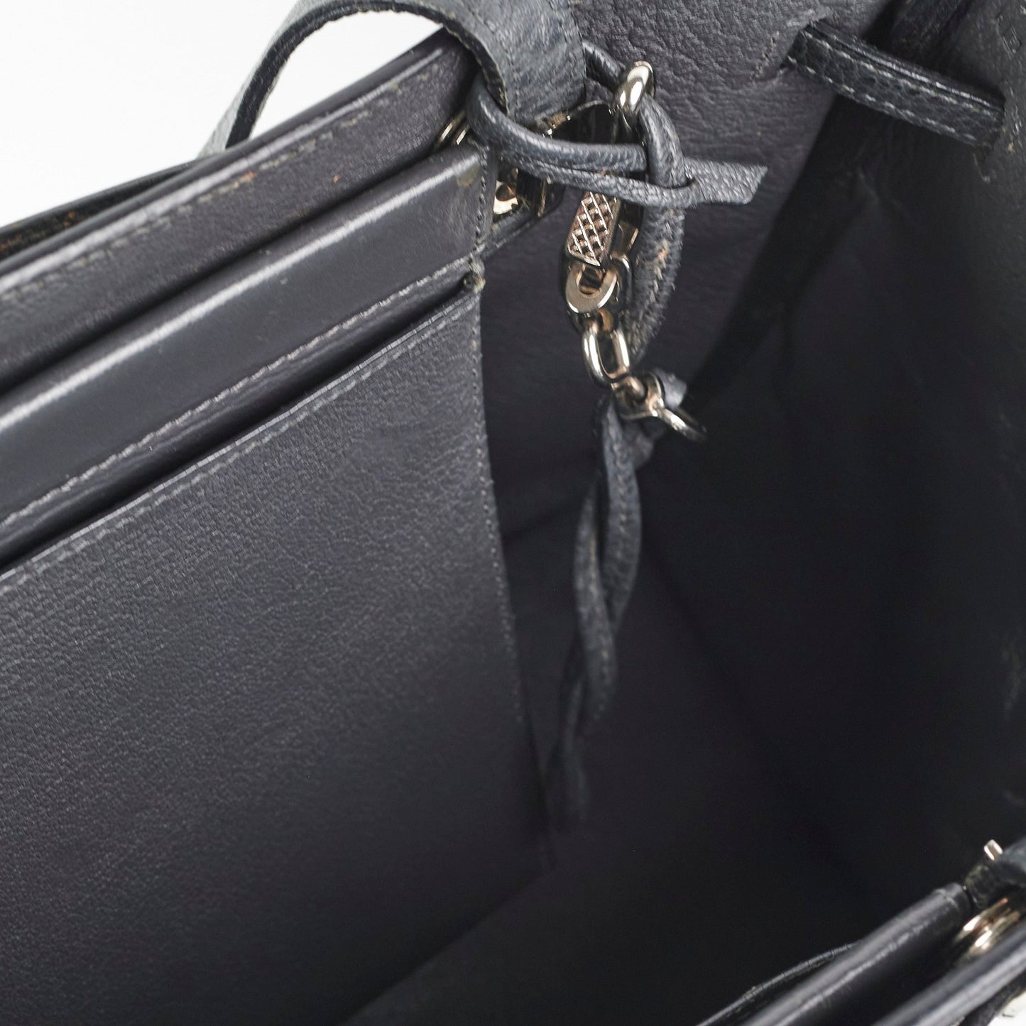 Hermes Cabana Tote Dark Grey - F Square Stamp