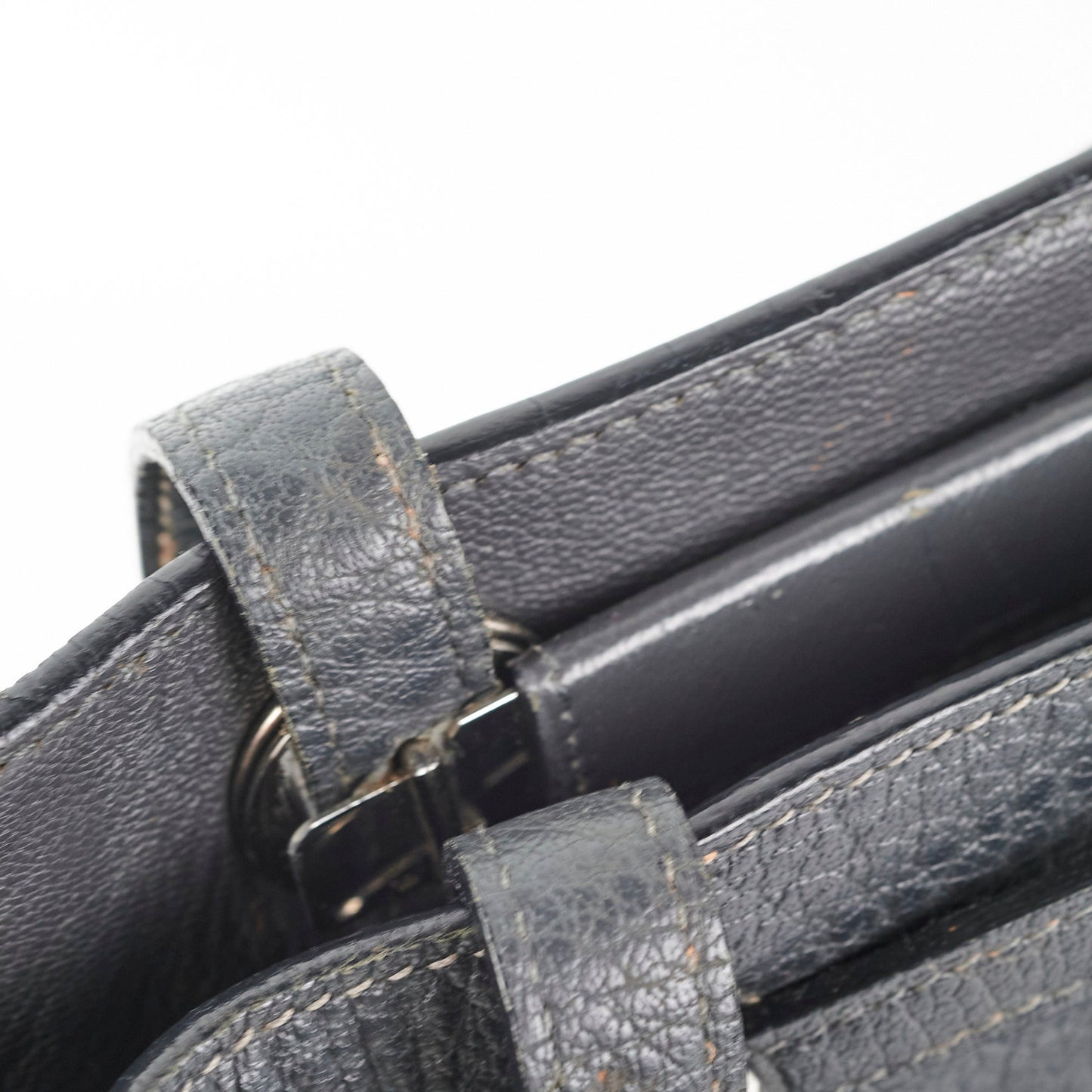 Hermes Cabana Tote Dark Grey - F Square Stamp
