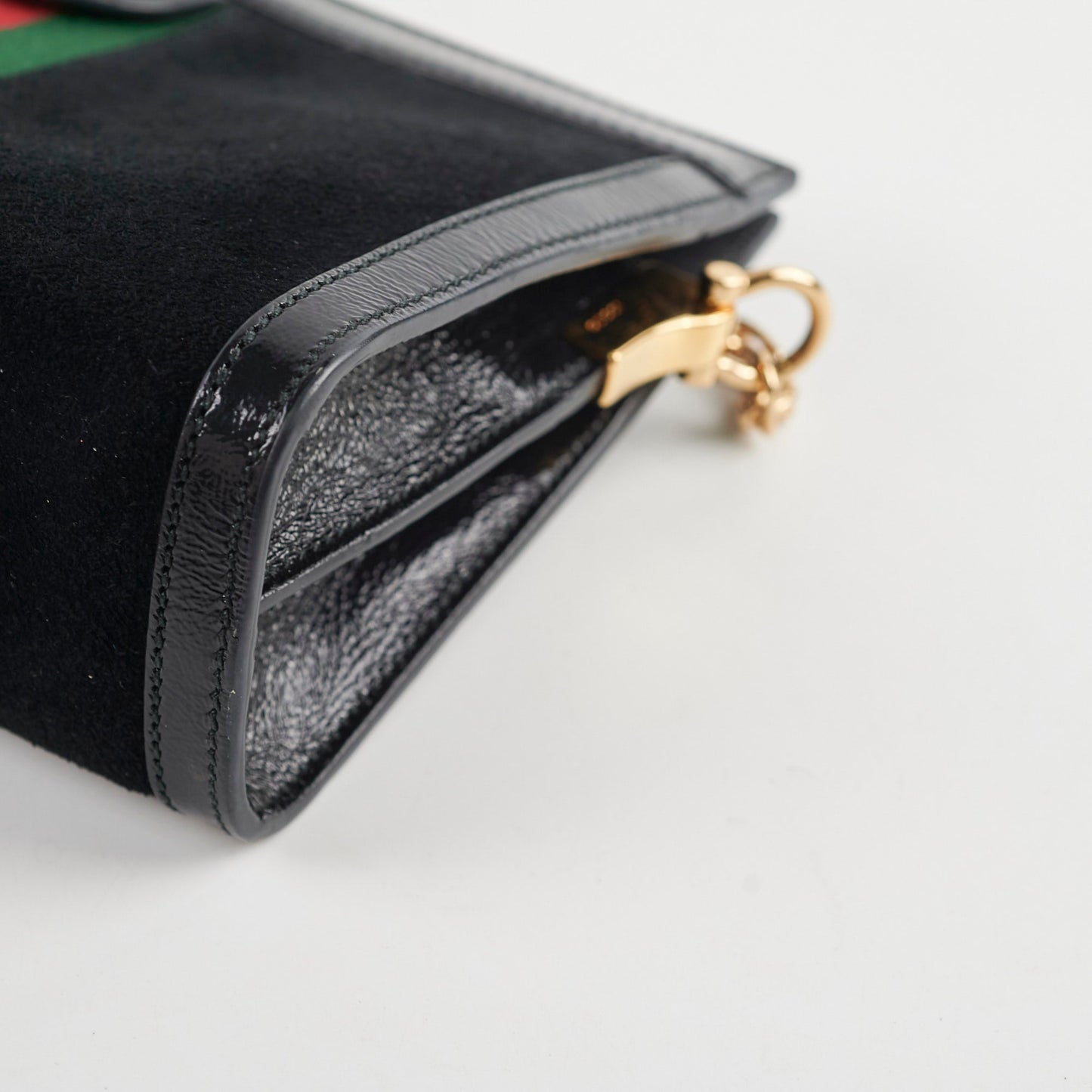 Gucci Ophidia Small Shoulder Bag Black Patent