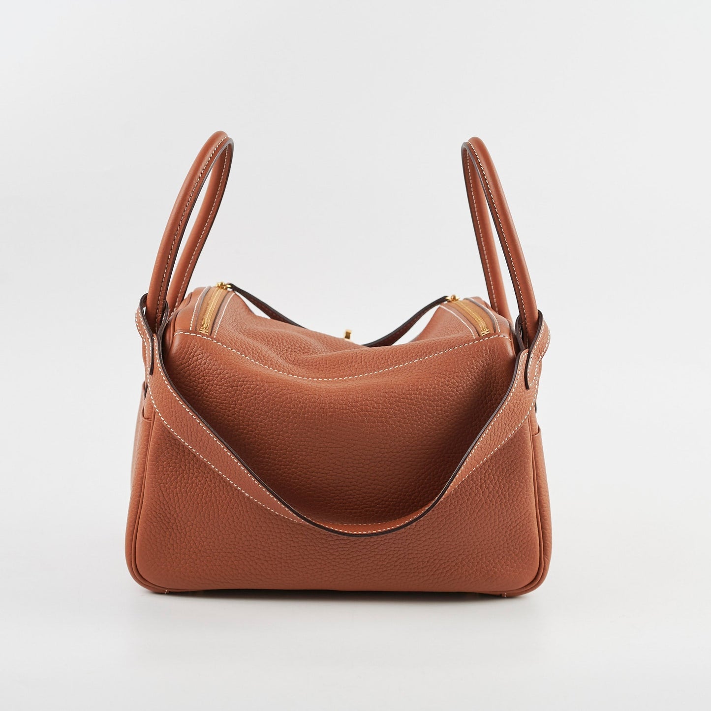 Hermes Lindy 26 Gold Clemence A Stamp