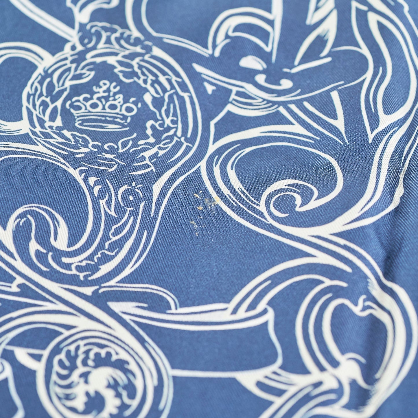 Hermes Dark Blue 90cm Square Scarf