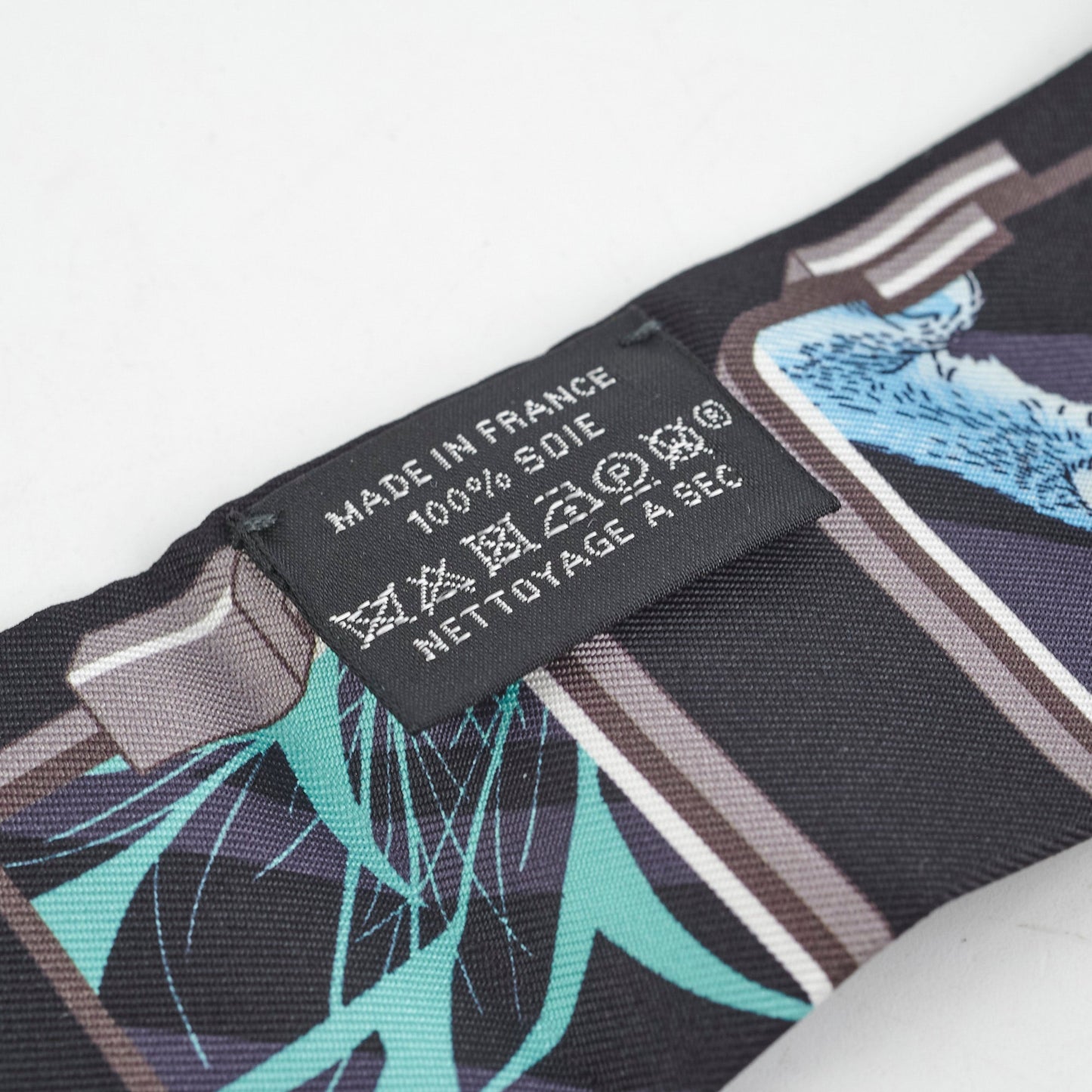 Hermes Twilly Navy/Pink