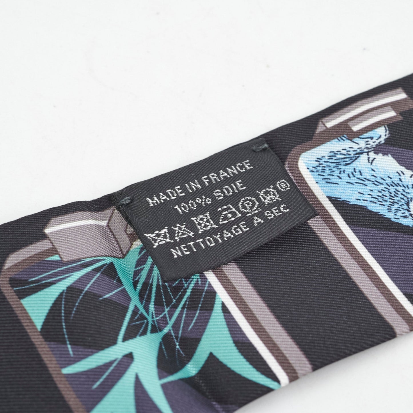 Hermes Twilly Navy/Pink