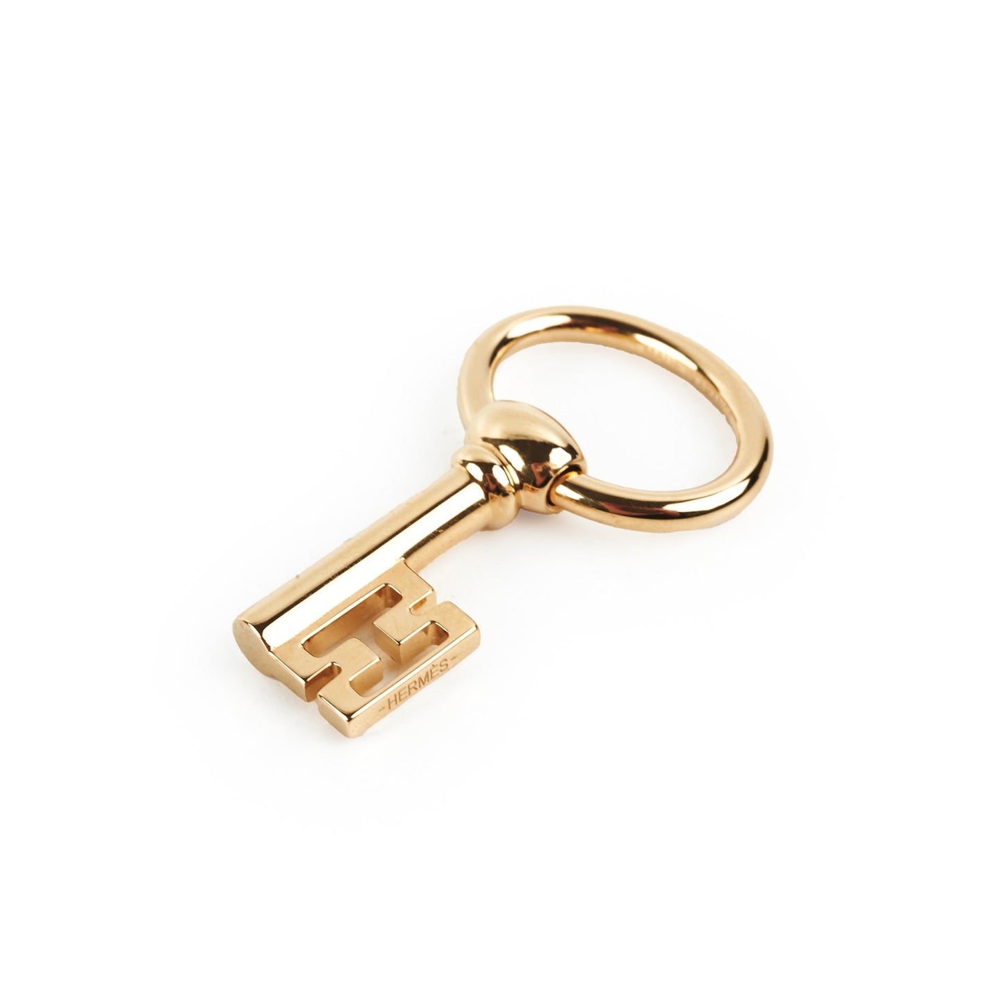 Hermes Key Scarf Ring Gold