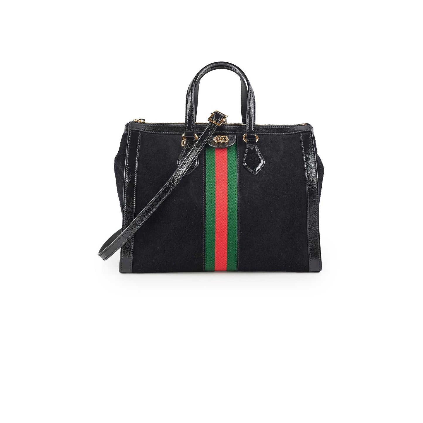 Gucci Ophidia Boston Black Top Handle