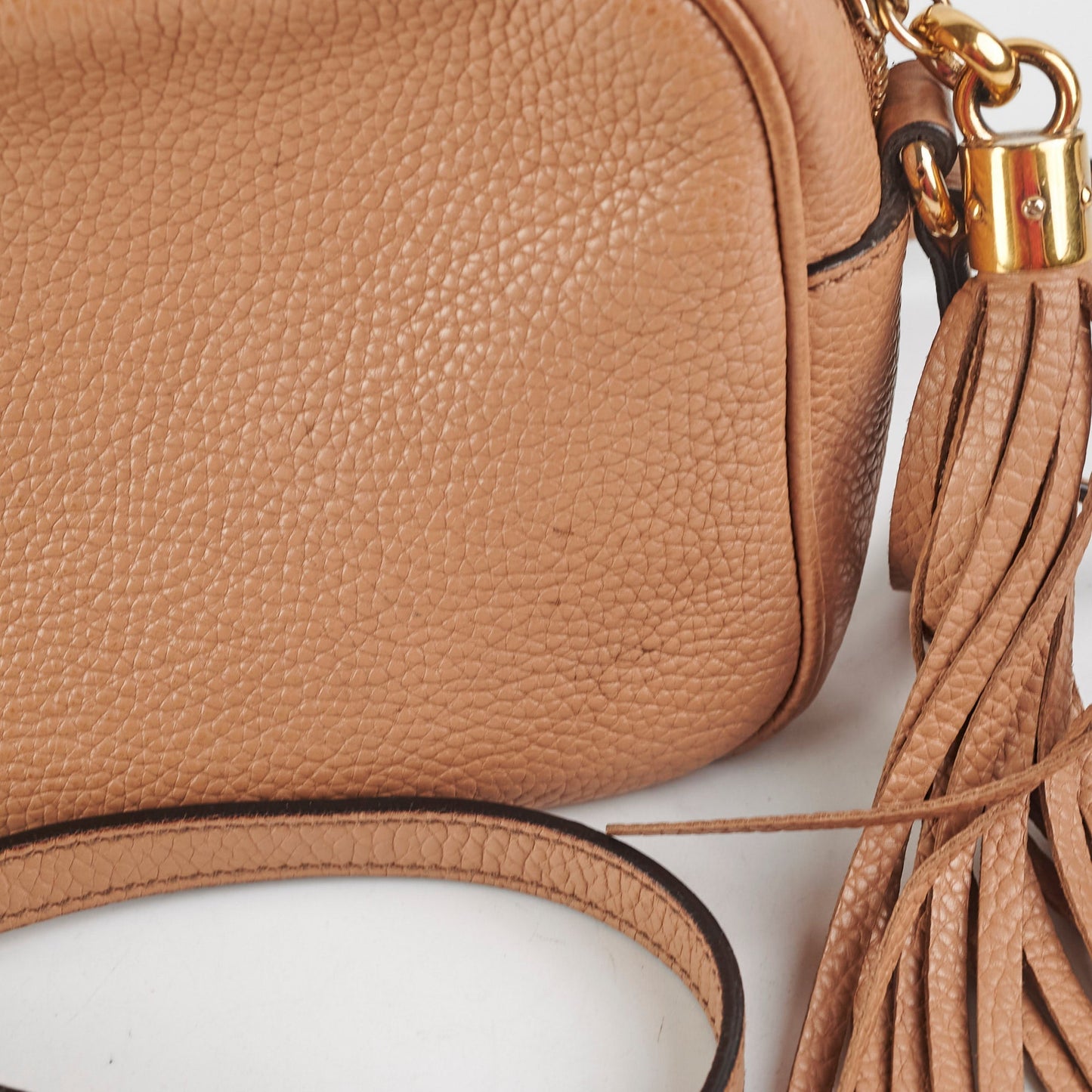 Gucci Soho Disco Camera Bag Beige