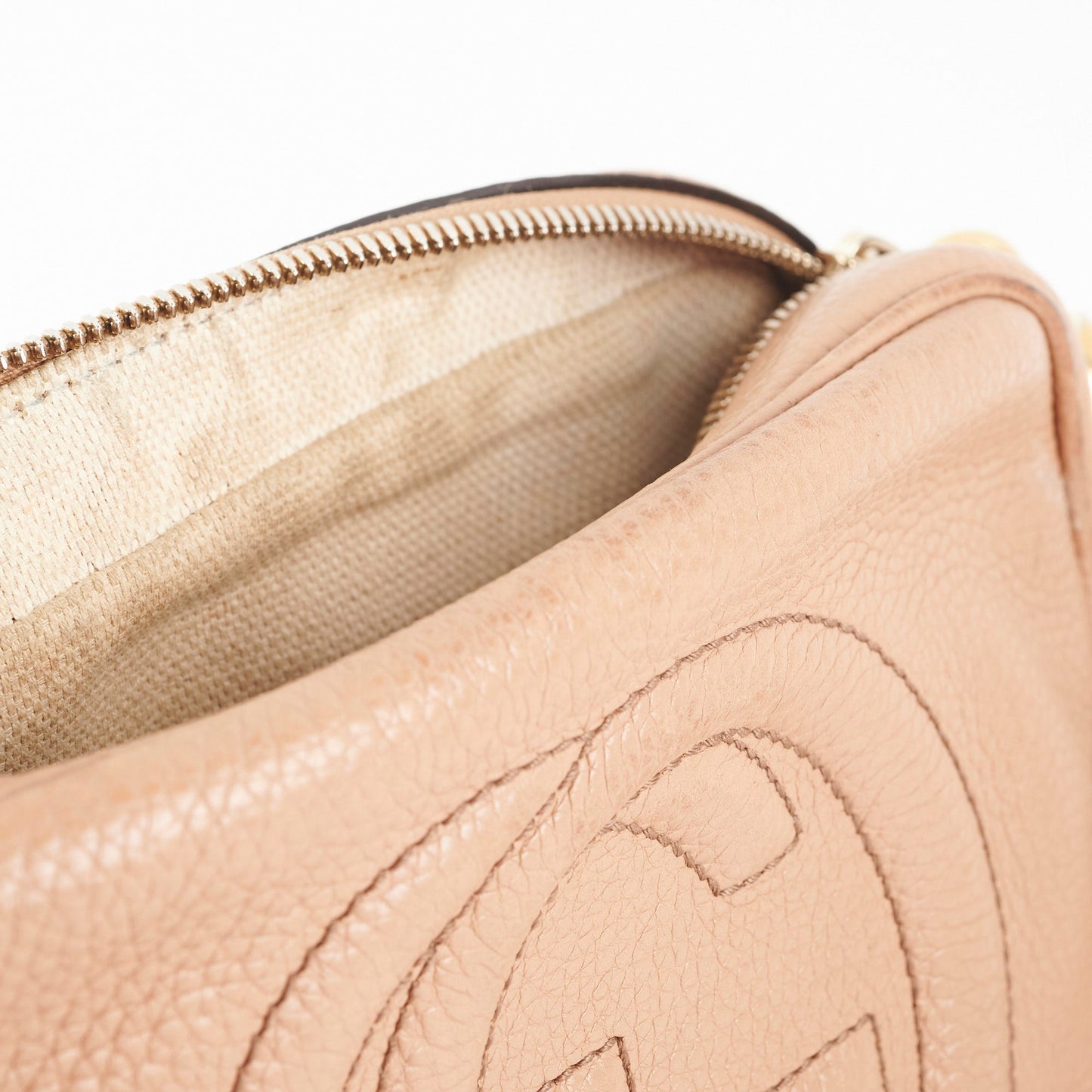 Gucci Soho Disco Camera Bag Beige