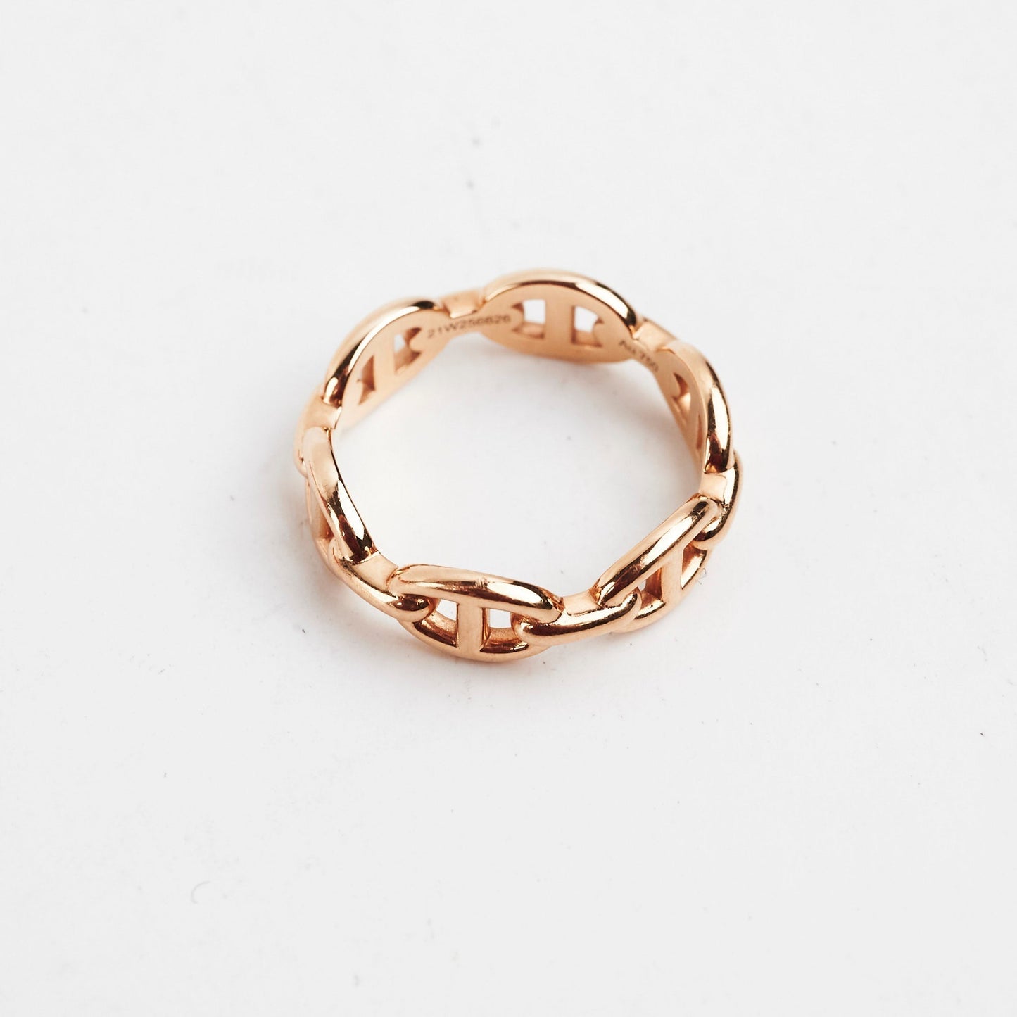 Hermes Chaine Rose Gold Size 54