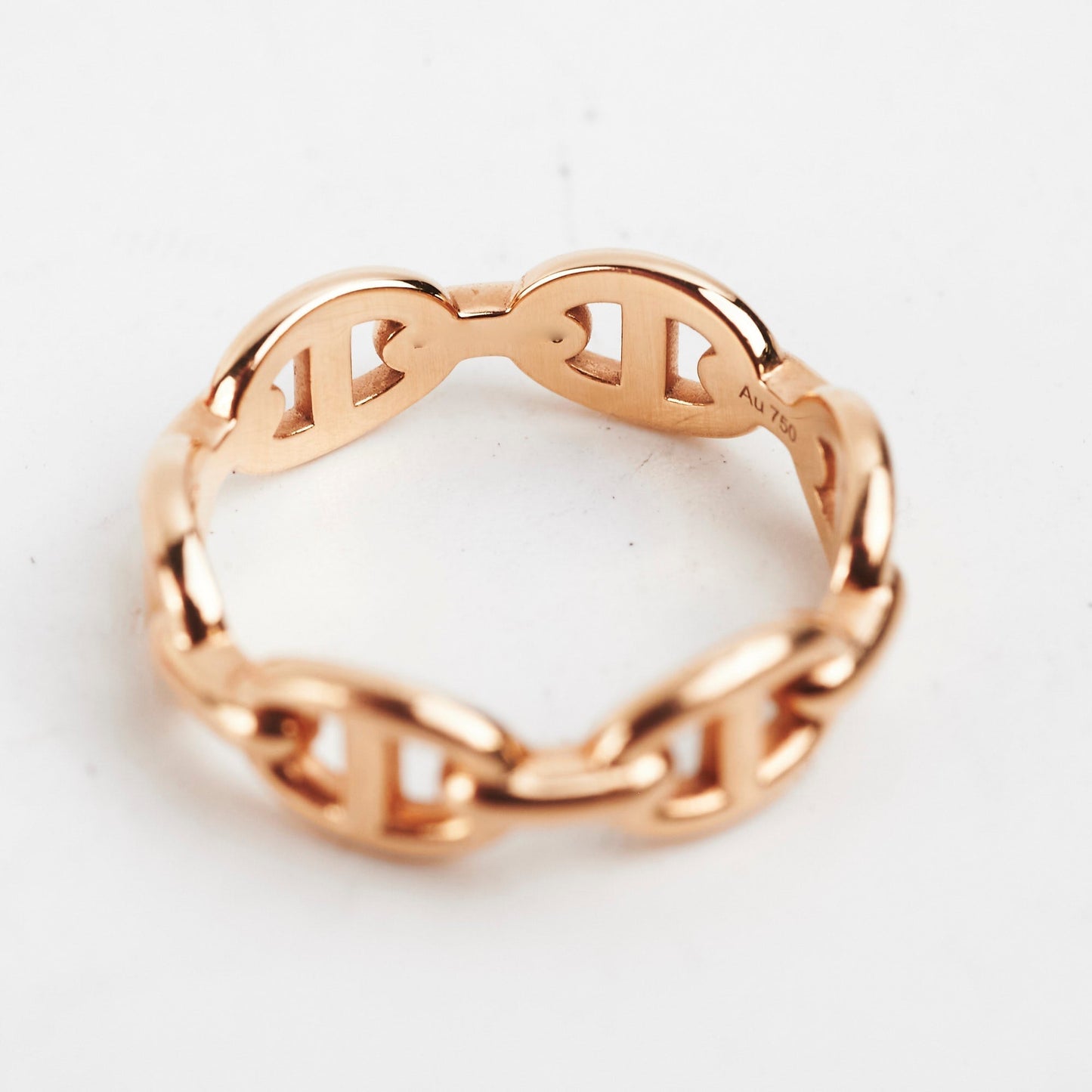 Hermes Chaine Rose Gold Size 54