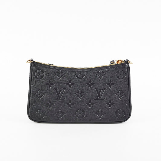 Louis Vuitton Easy Pouch On Strap Black- 2024