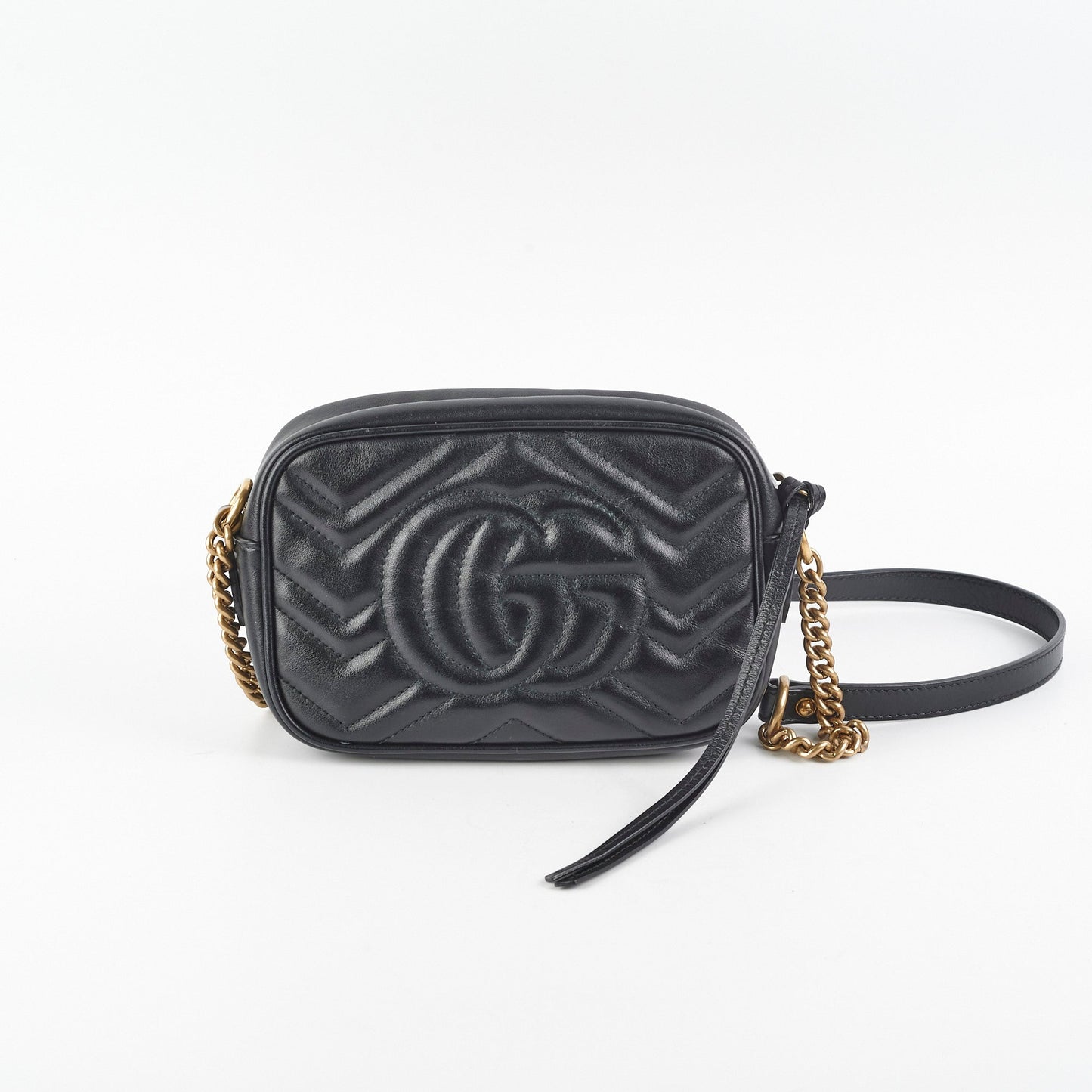 Gucci Marmont Mini Camera Bag Black