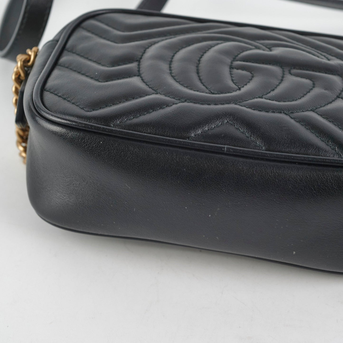 Gucci Marmont Mini Camera Bag Black