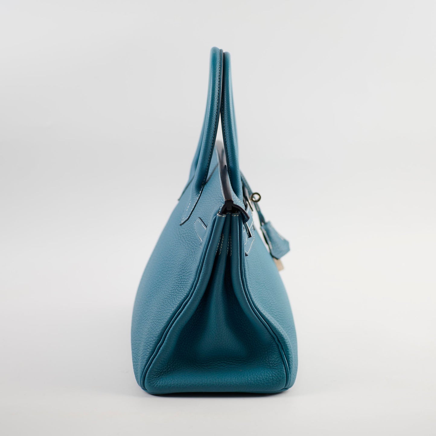 Hermes Birkin 30 Blue Jeans Togo Square R 2014