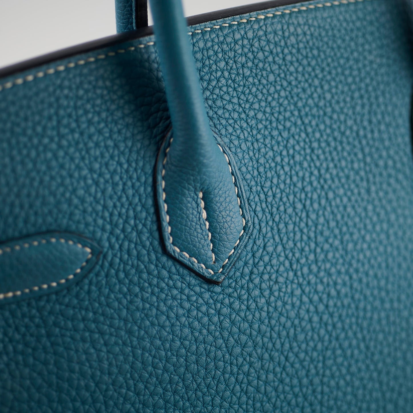 Hermes Birkin 30 Blue Jeans Togo Square R 2014