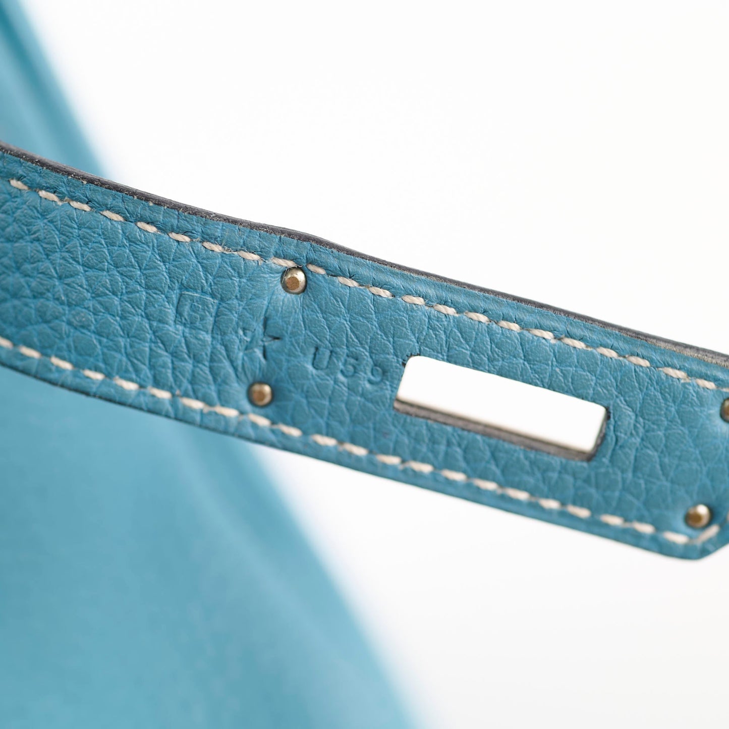 Hermes Birkin 30 Blue Jeans Togo Square R 2014