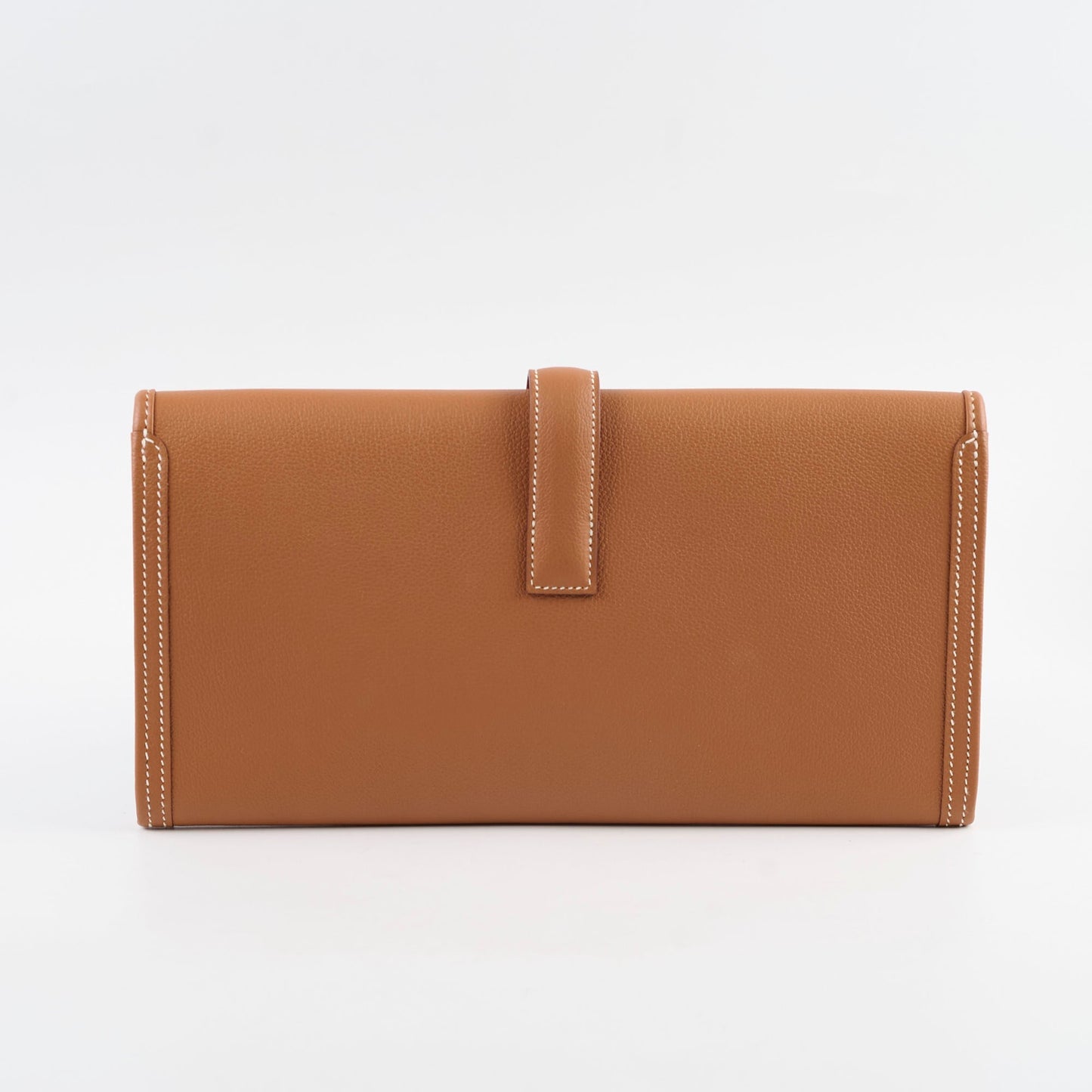 Hermes Elan Clutch Gold Swift C stamp 2018