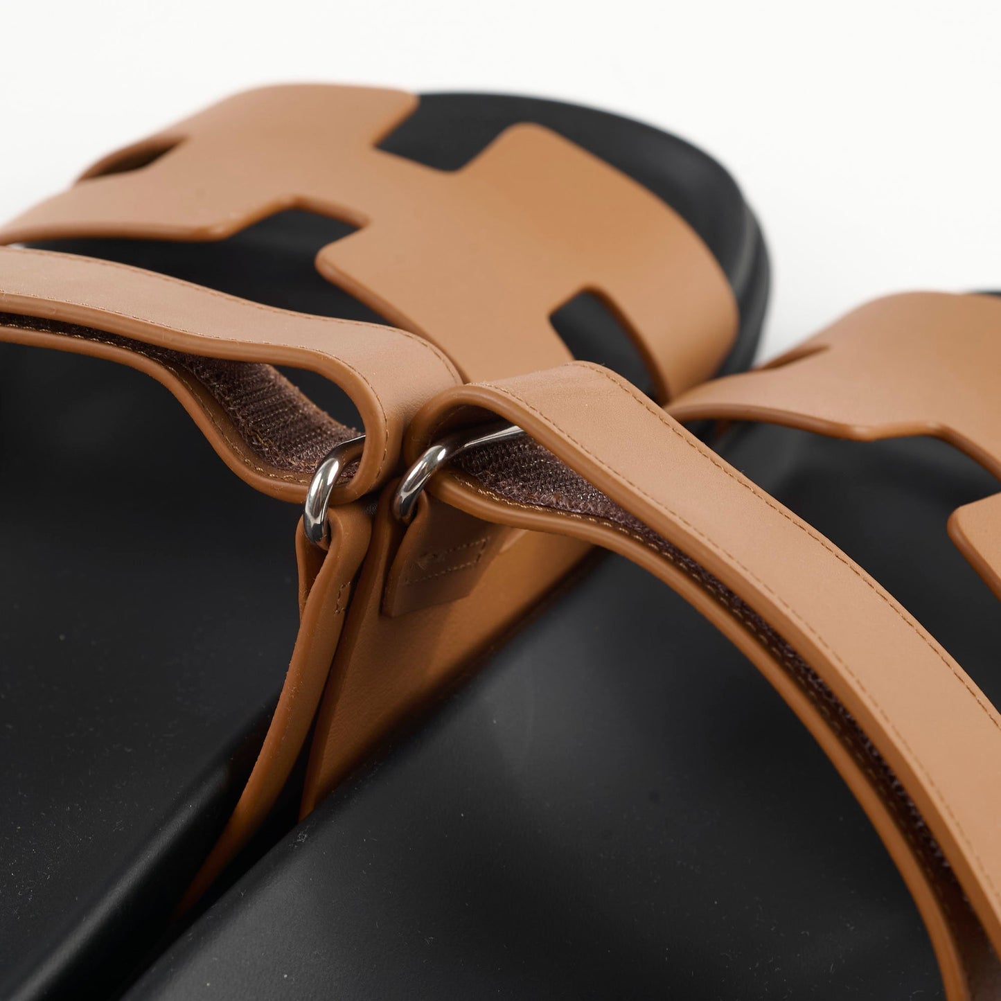 Hermes Chypre Sandal Size 40 Naturel
