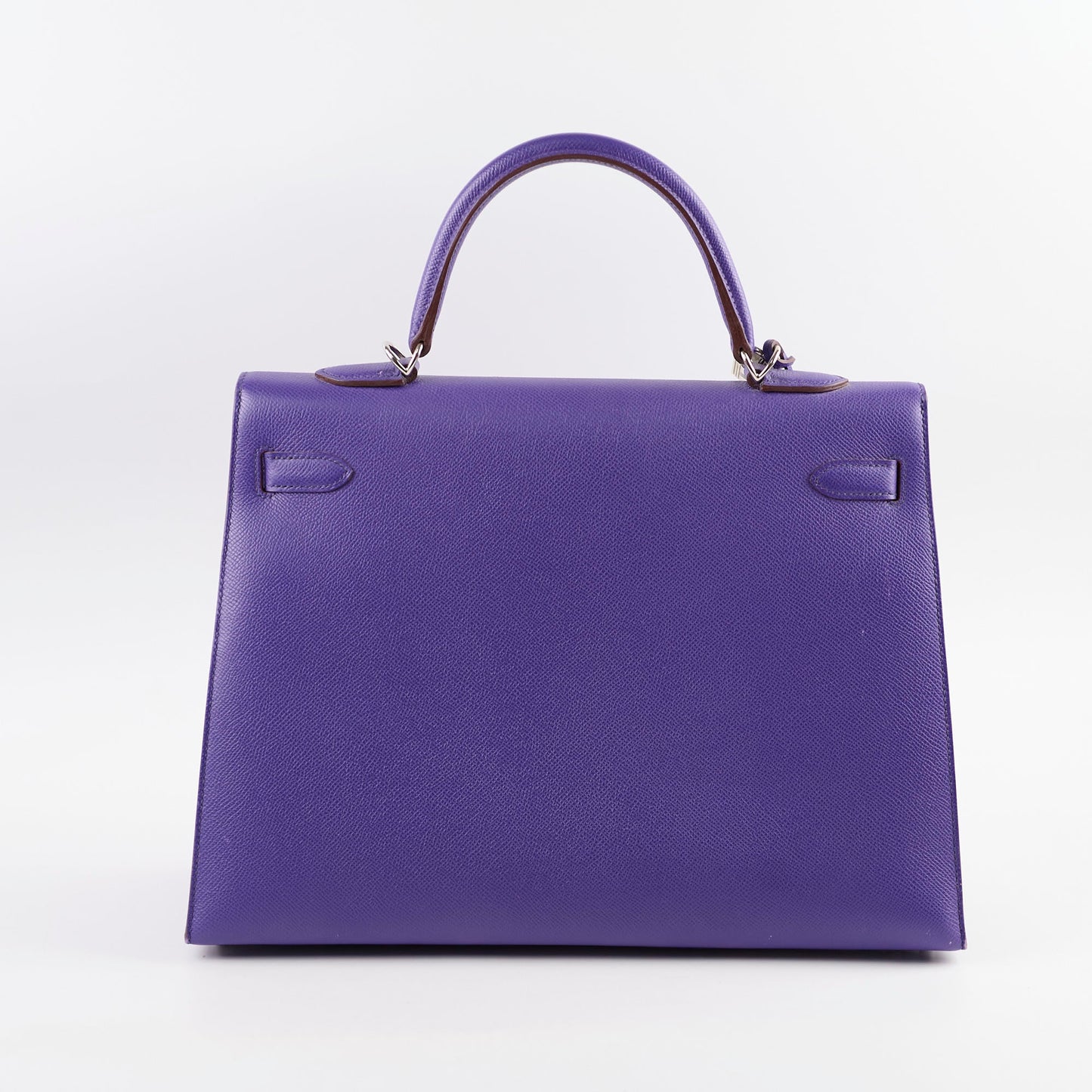 Hermes Kelly 35 Purple Epsom Square O 2011