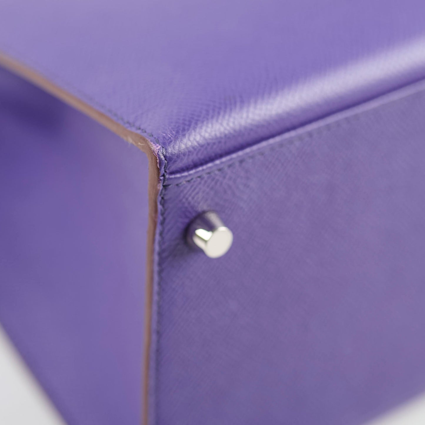 Hermes Kelly 35 Purple Epsom Square O 2011
