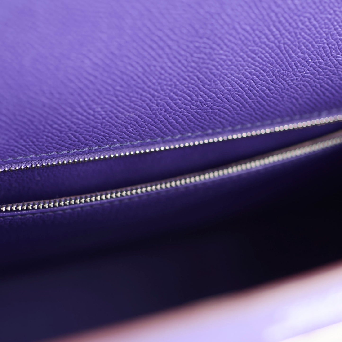 Hermes Kelly 35 Purple Epsom Square O 2011
