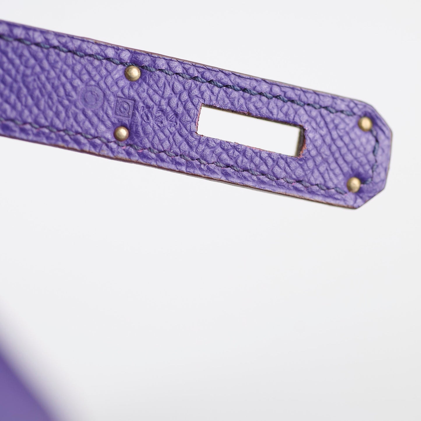 Hermes Kelly 35 Purple Epsom Square O 2011