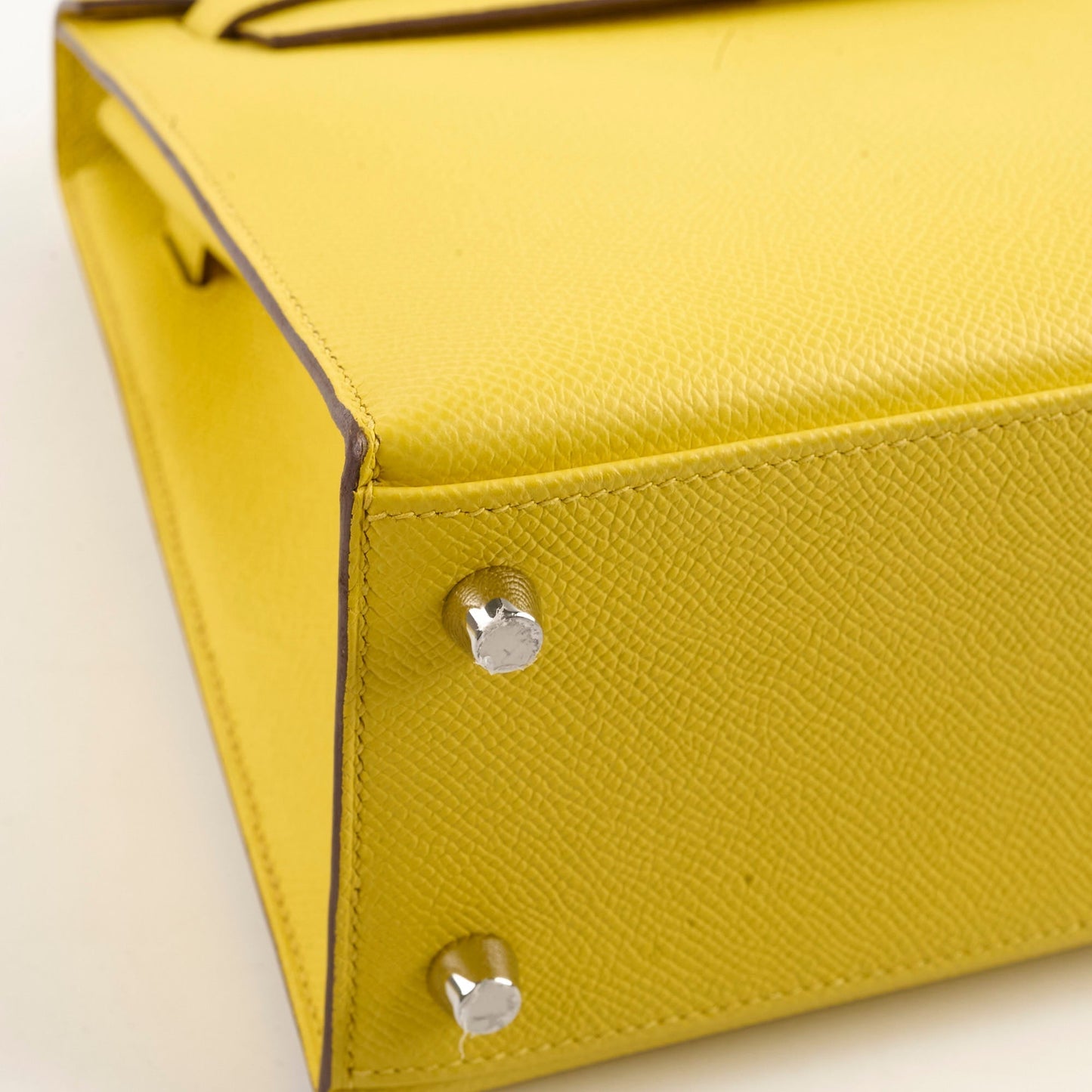 Hermes Kelly 25 Jaune De Naple Espom Sellier 2024