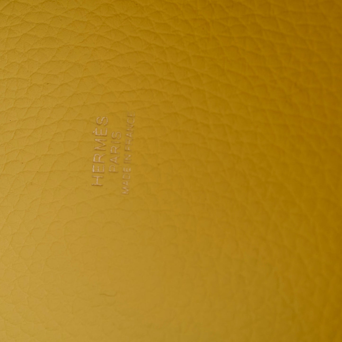 Hermes Mini Picotin 18 Jaune Milton W Stamp 2024
