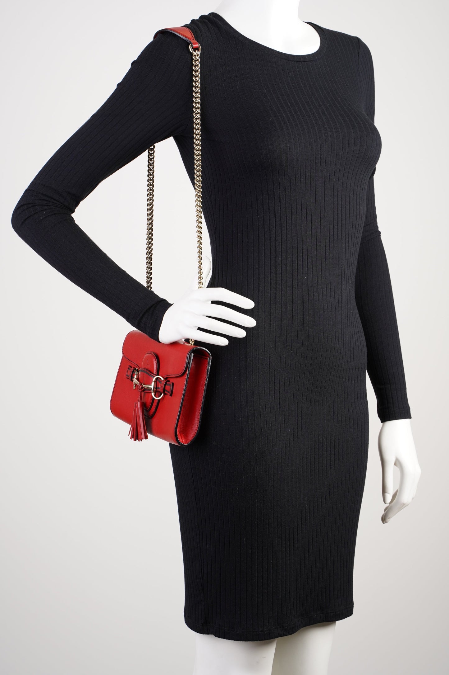 Emily Guccissima  Red Leather