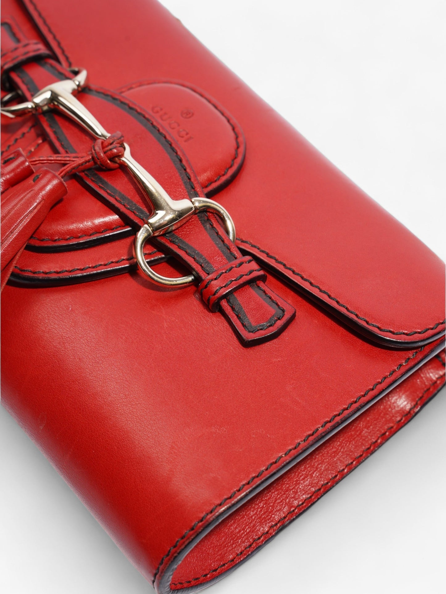 Emily Guccissima  Red Leather