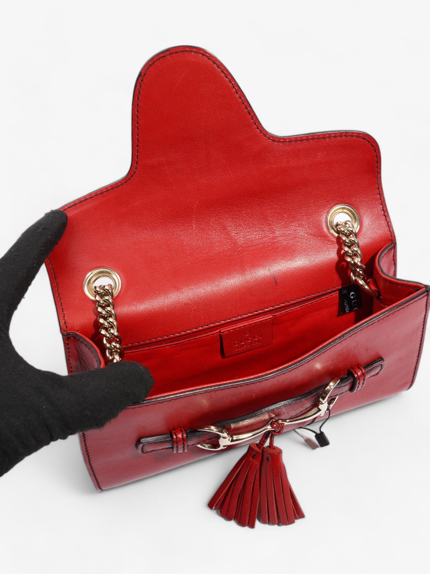 Emily Guccissima  Red Leather