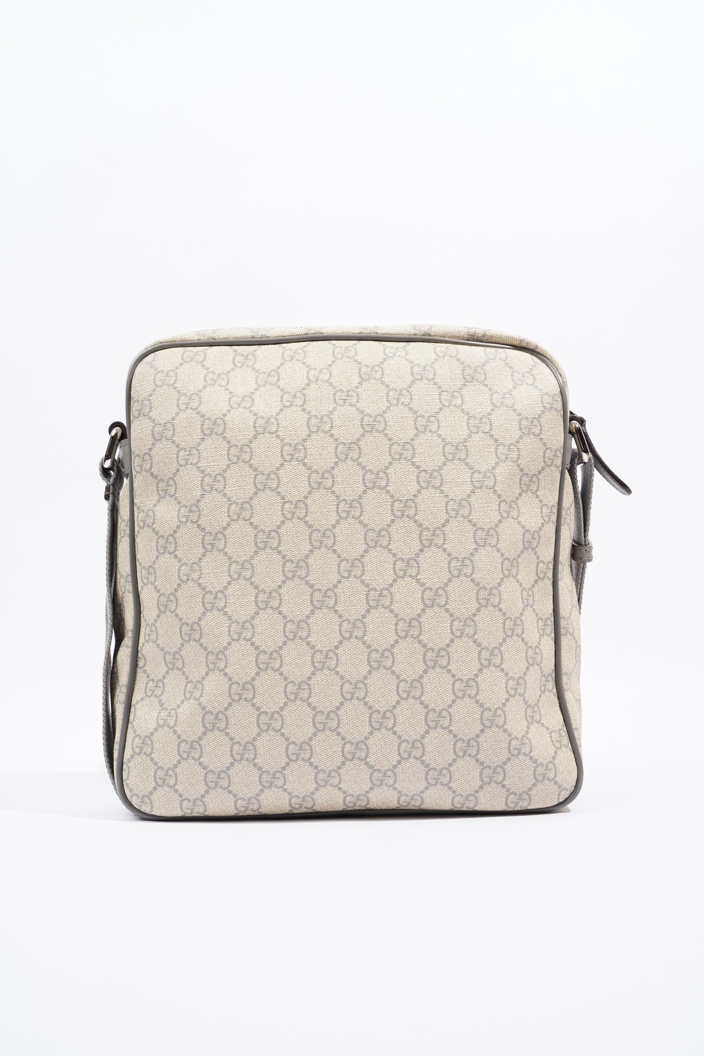 Gucci Messenger Bag Beige / Grey Canvas
