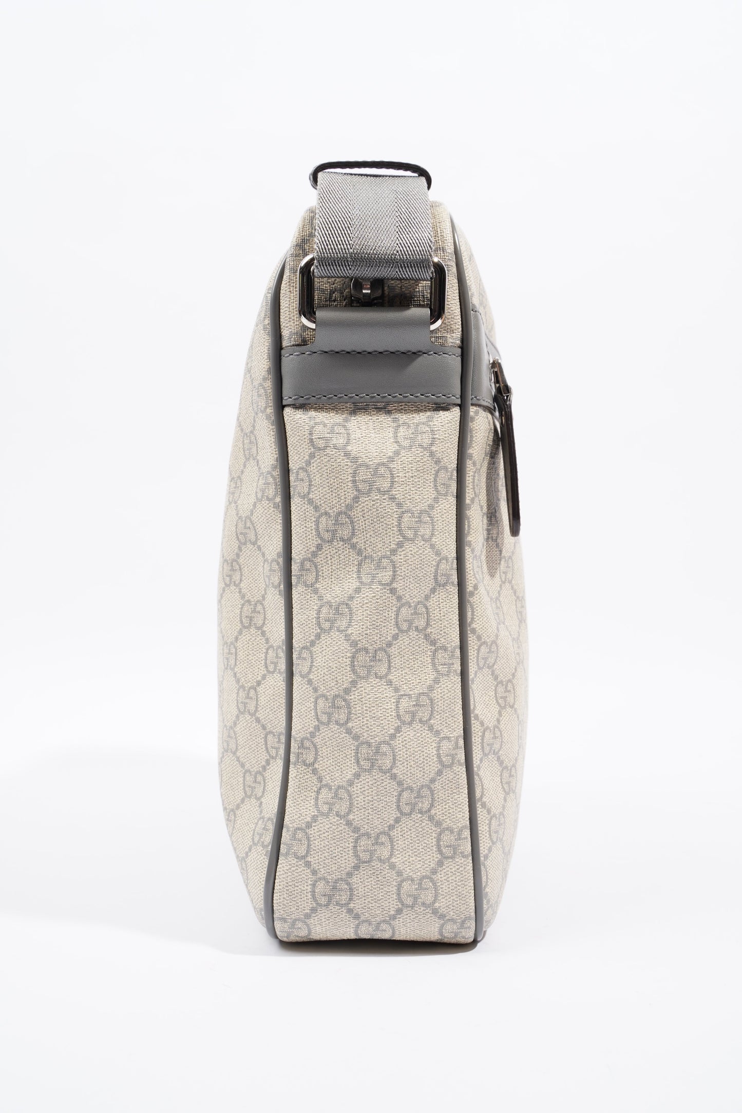 Gucci Messenger Bag Beige / Grey Canvas