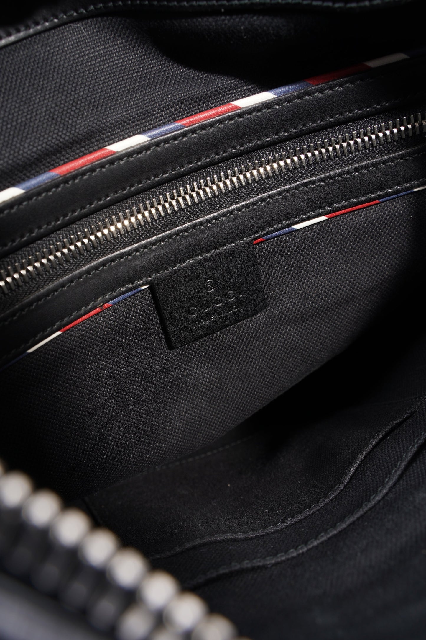 Gucci Night Courrier messenger bag Black GG Supreme Coated Canvas
