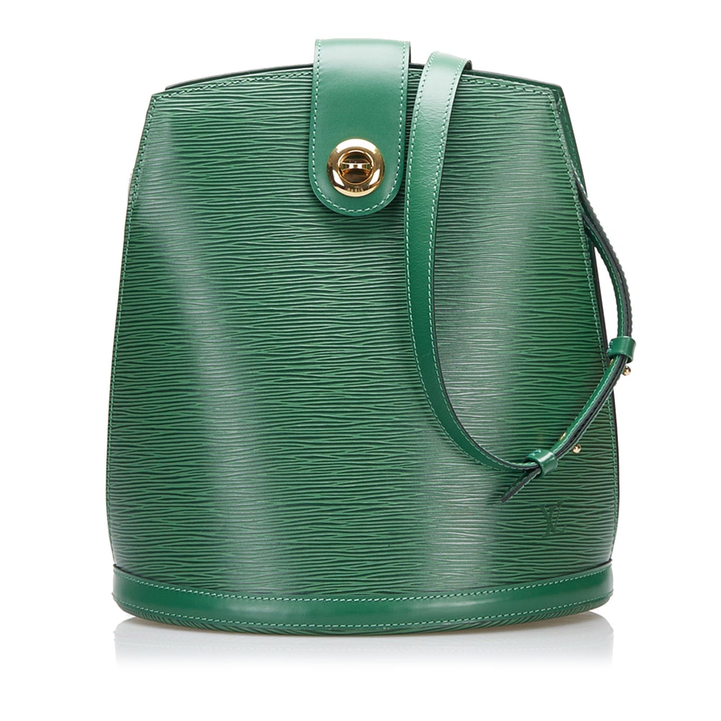 Louis Vuitton Cluny Green Epi