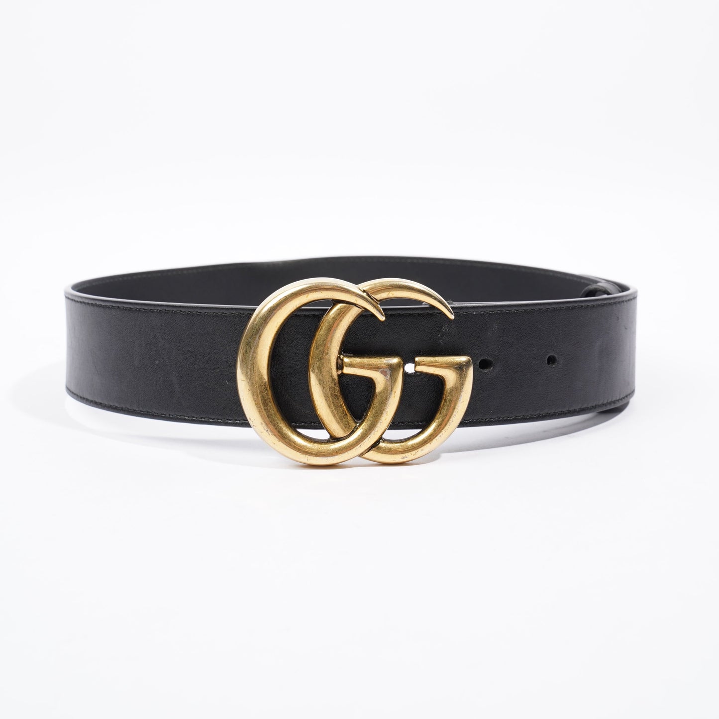 Gucci Marmont Belt Black Leather 70cm 28"