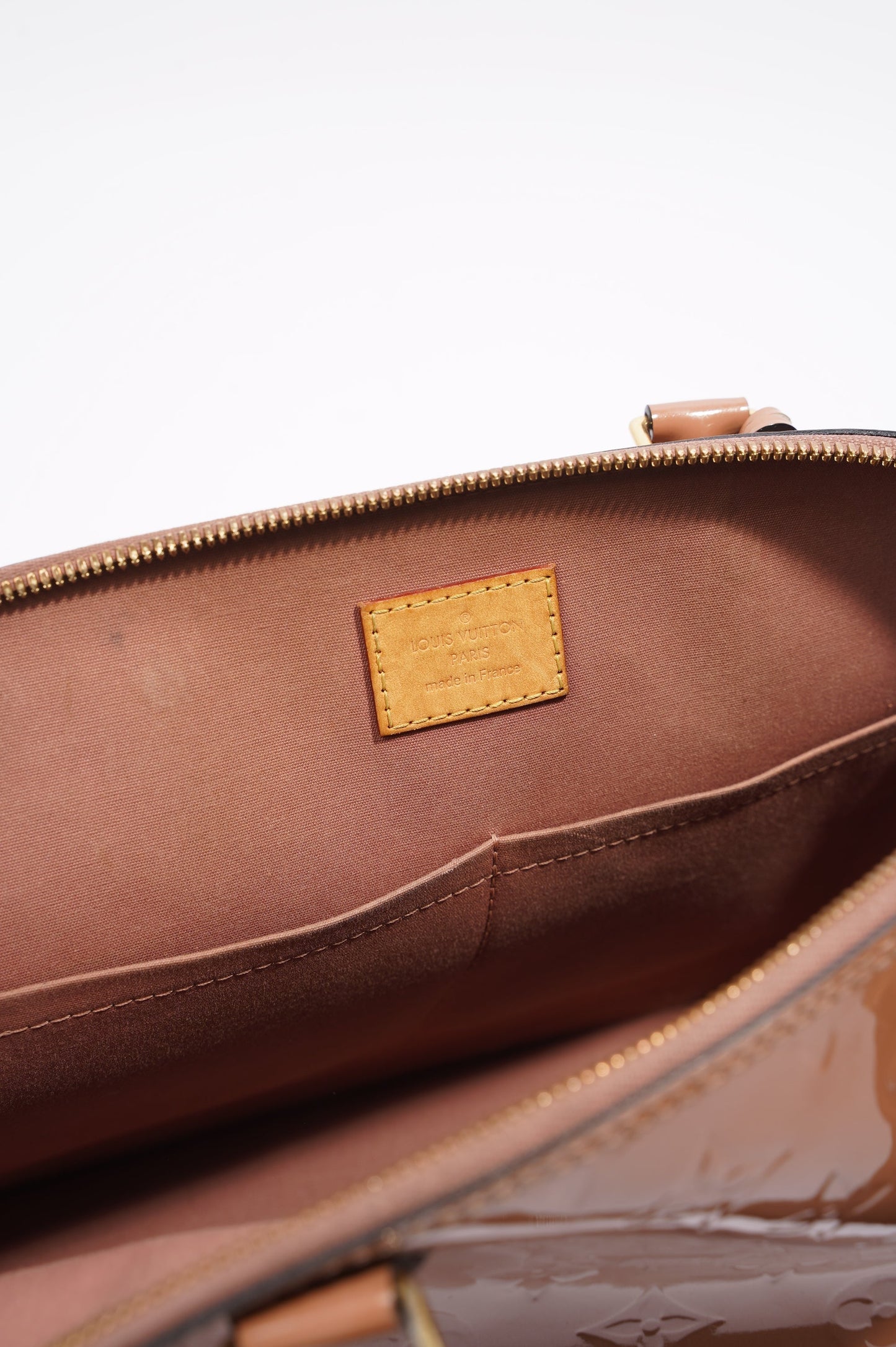 Louis Vuitton Alma Rose Vernis Leather PM