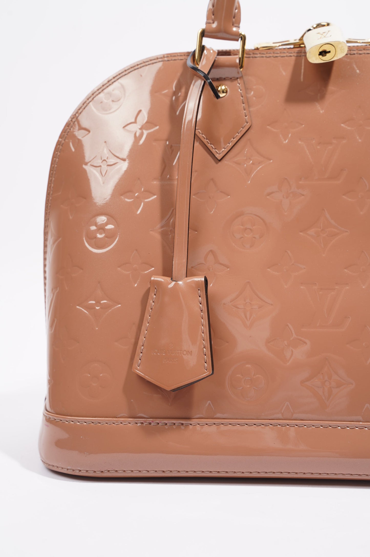 Louis Vuitton Alma Rose Vernis Leather PM