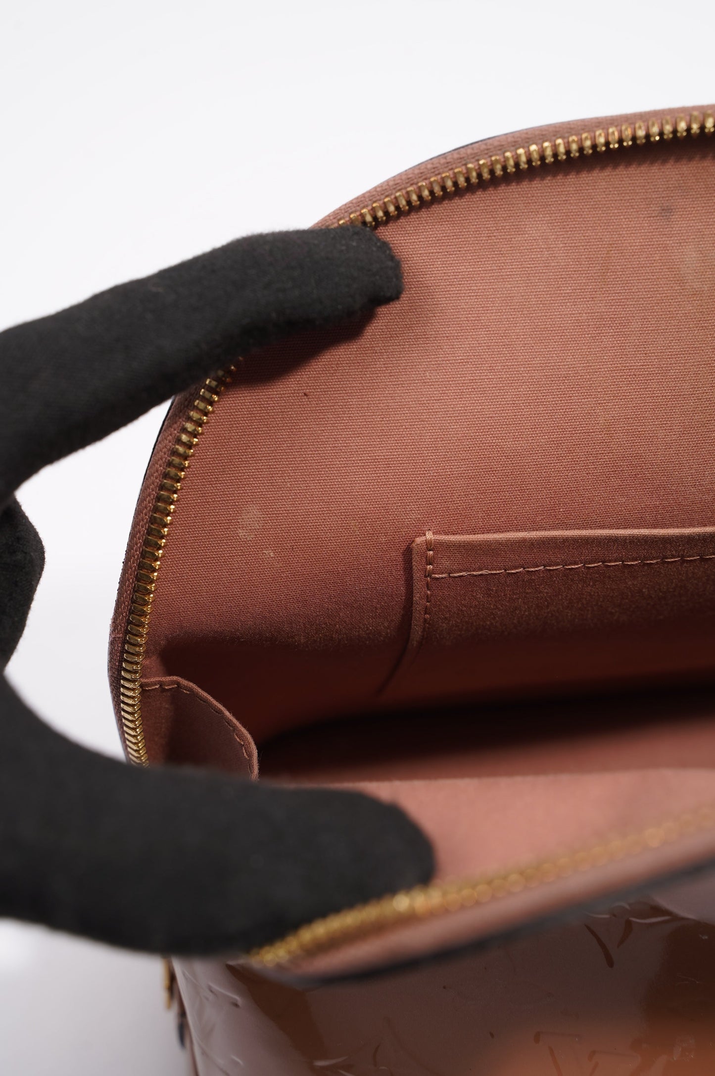 Louis Vuitton Alma Rose Vernis Leather PM