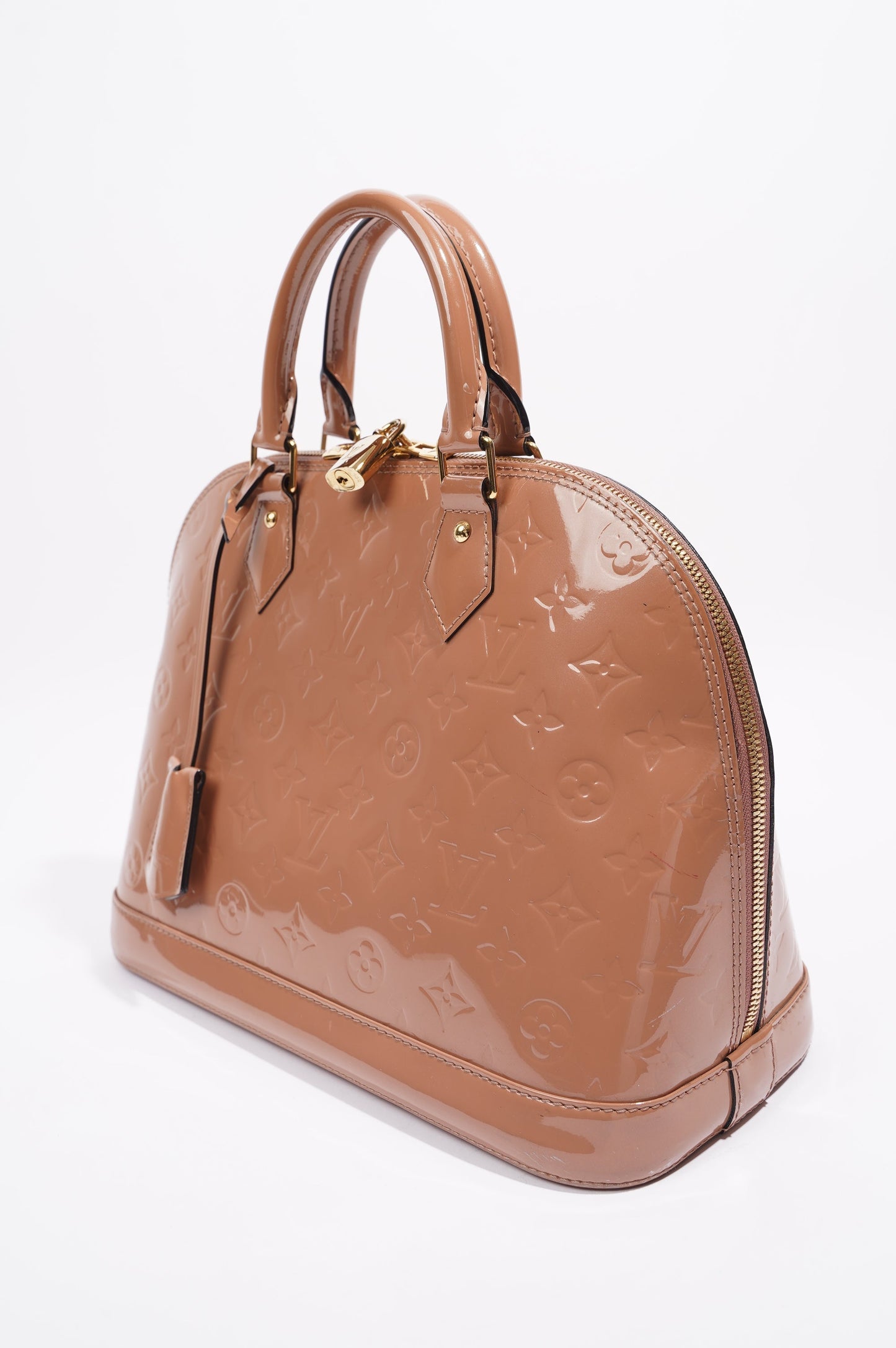 Louis Vuitton Alma Rose Vernis Leather PM