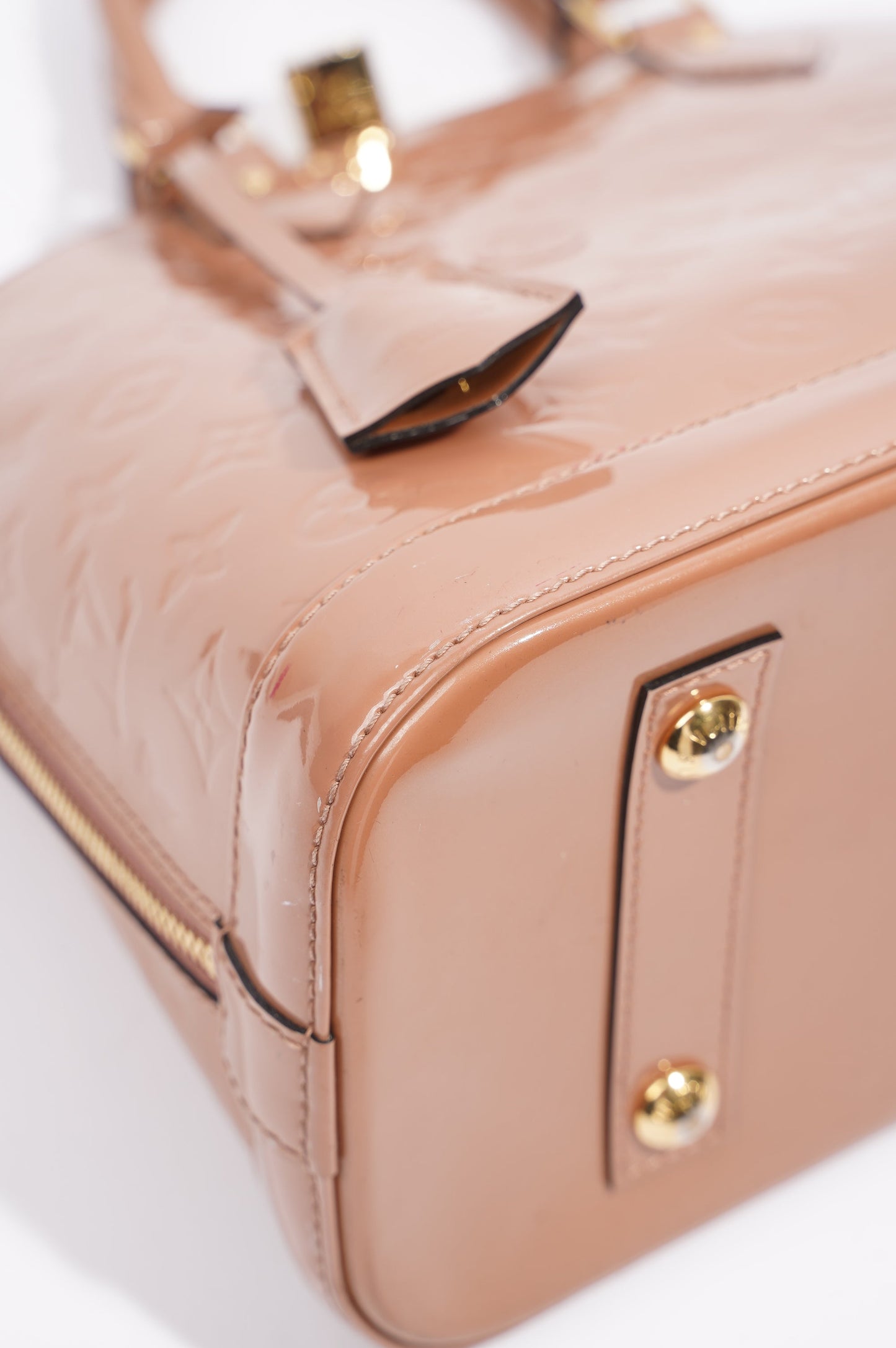 Louis Vuitton Alma Rose Vernis Leather PM