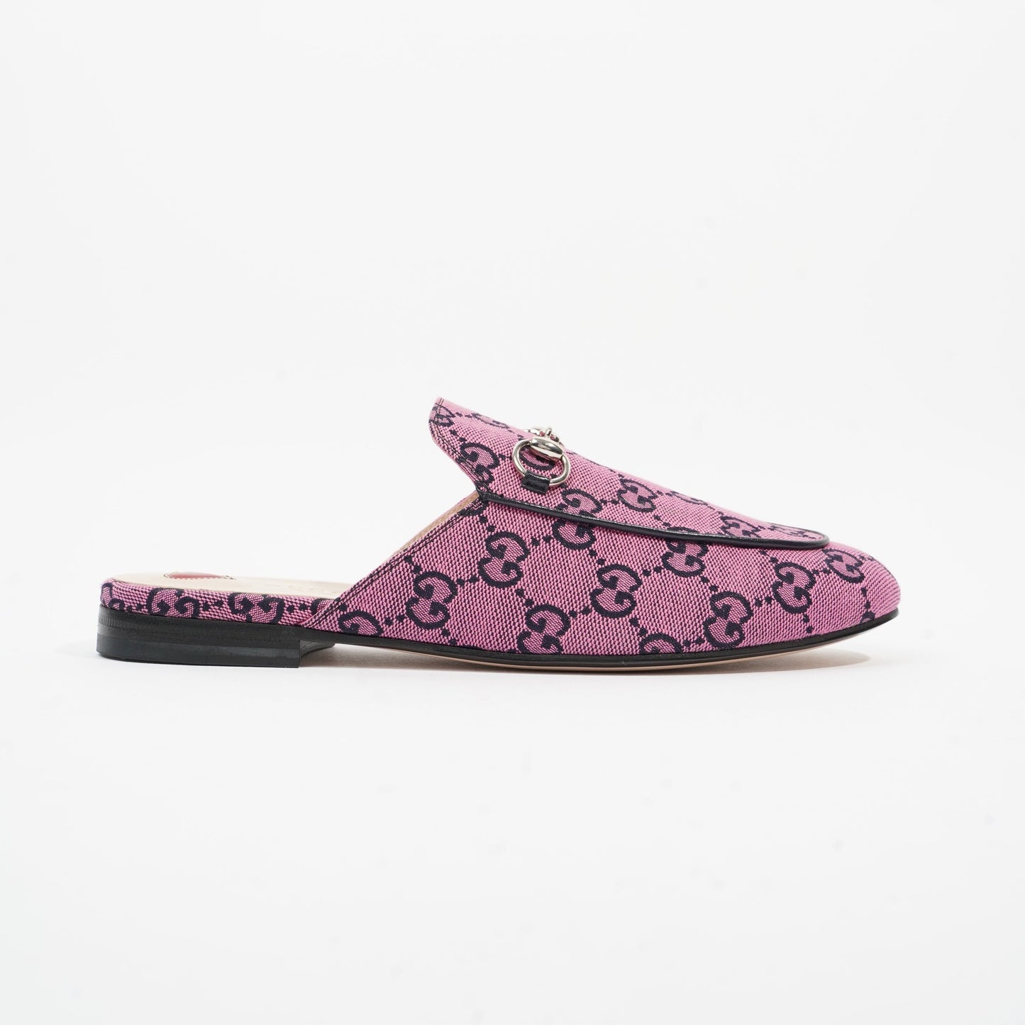 Gucci GG Princetown Pink Monogram Canvas EU 37.5 UK 4.5