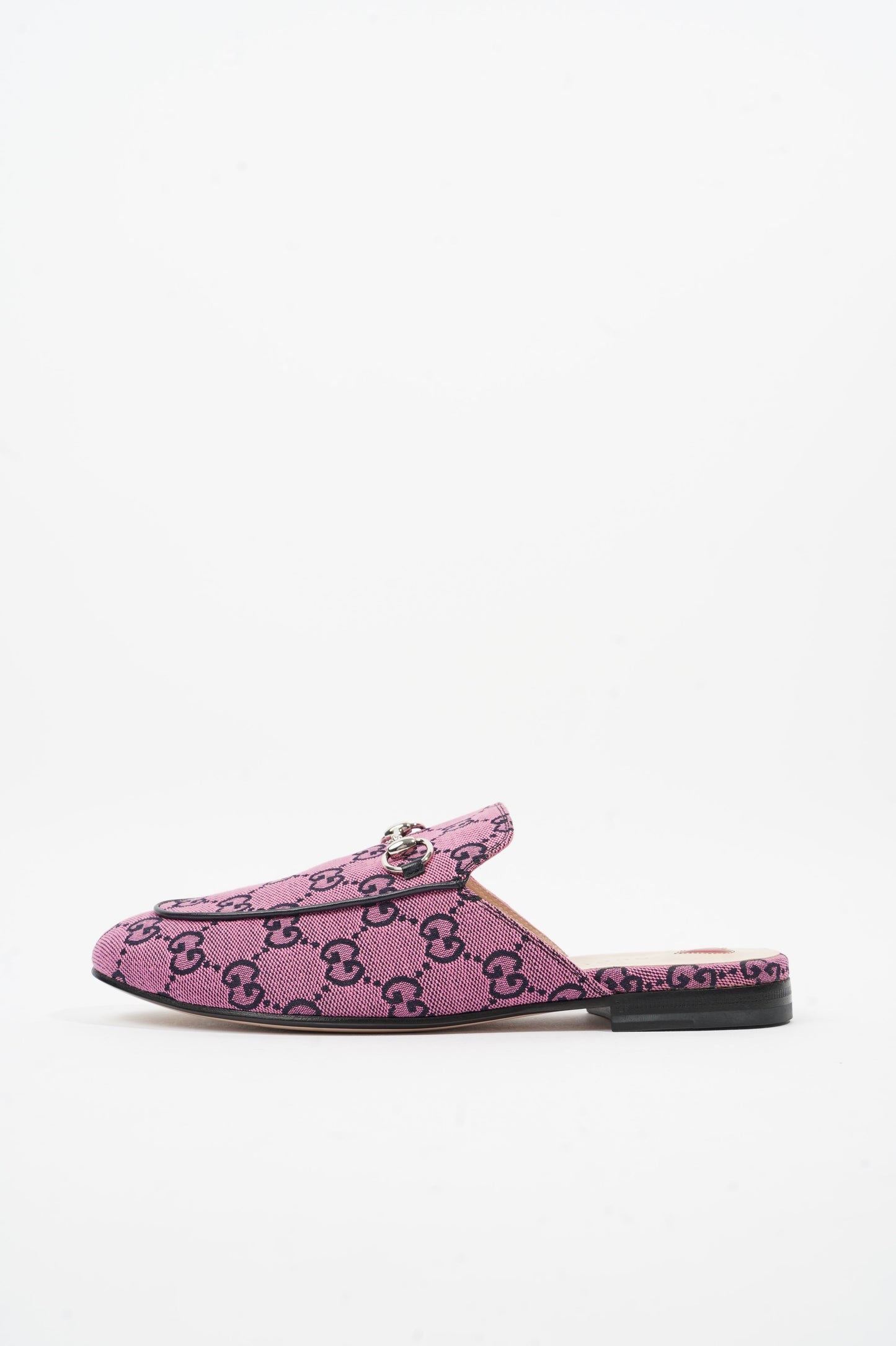 Gucci GG Princetown Pink Monogram Canvas EU 37.5 UK 4.5