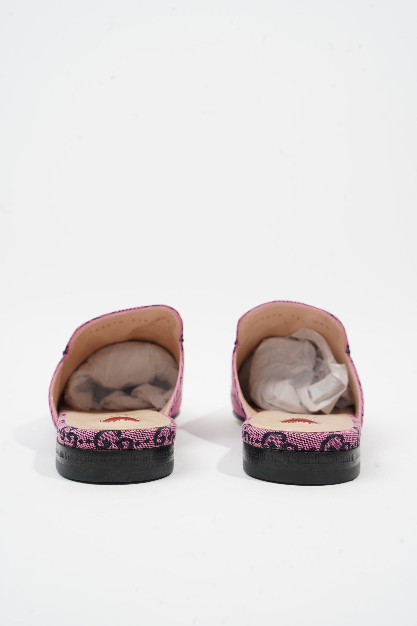 Gucci GG Princetown Pink Monogram Canvas EU 37.5 UK 4.5