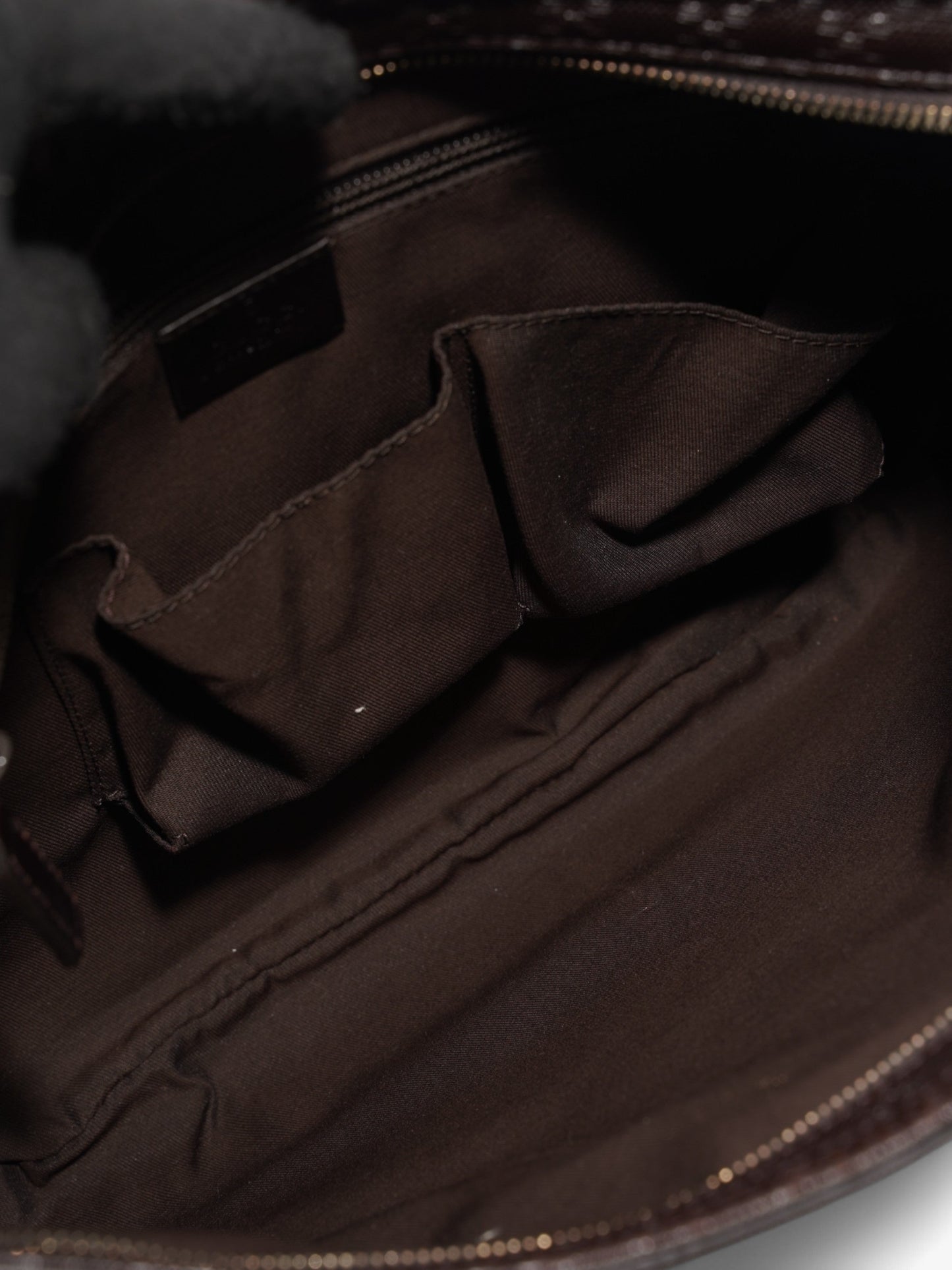 Gucci GG Imprime Messenger Dark Brown Coated Canvas