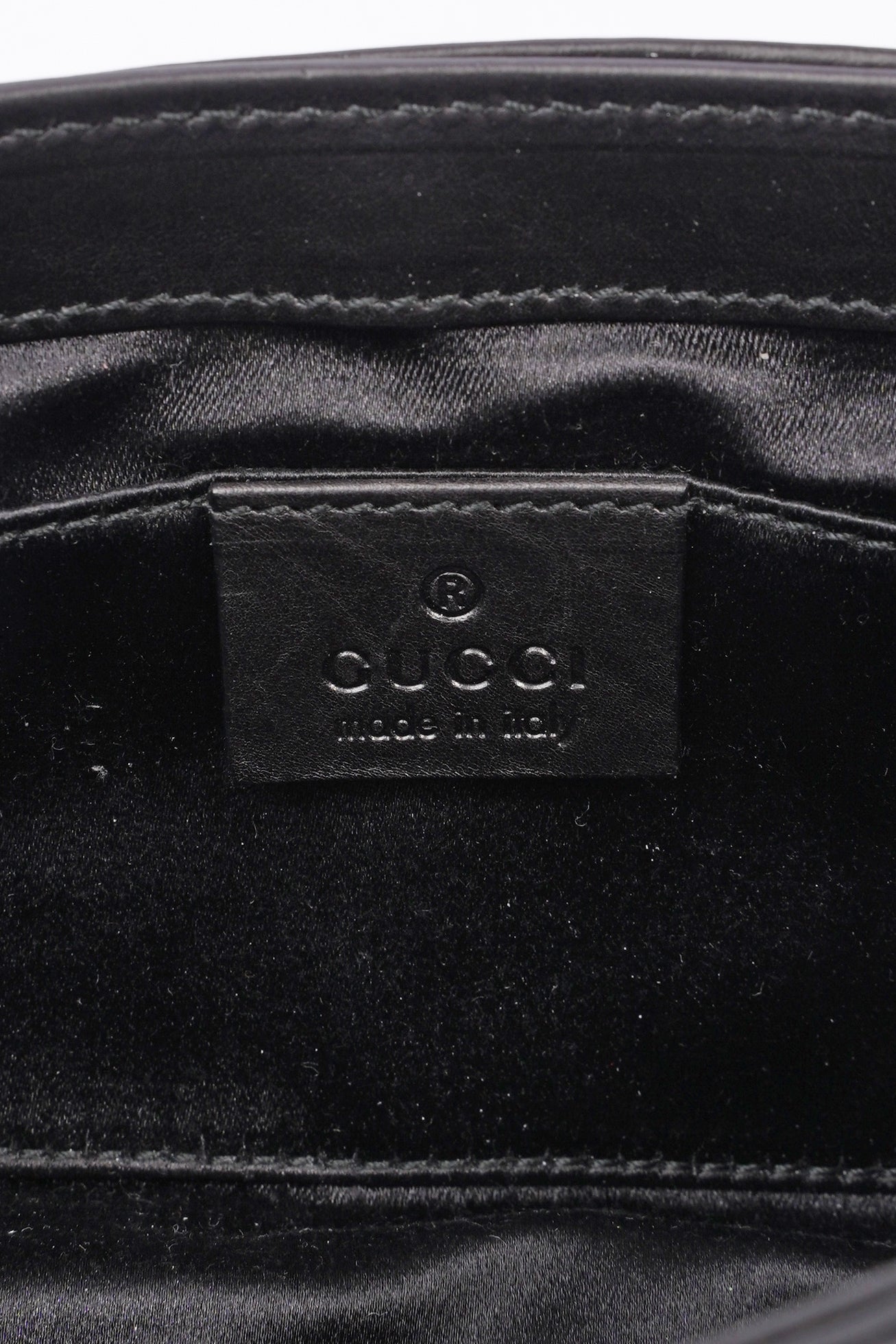 Gucci Babouska Heart Black Leather