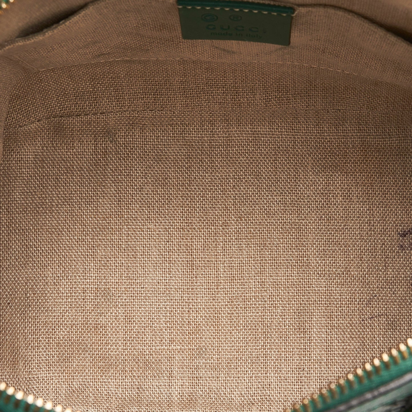 Gucci Dome Handbag Mini Teal Blue Microguccissima