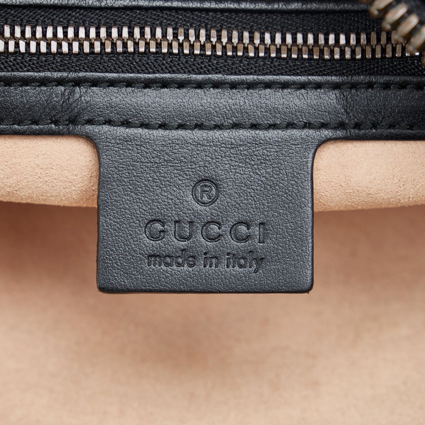 Gucci GG Marmont Square Belt Bag Black Matelassé