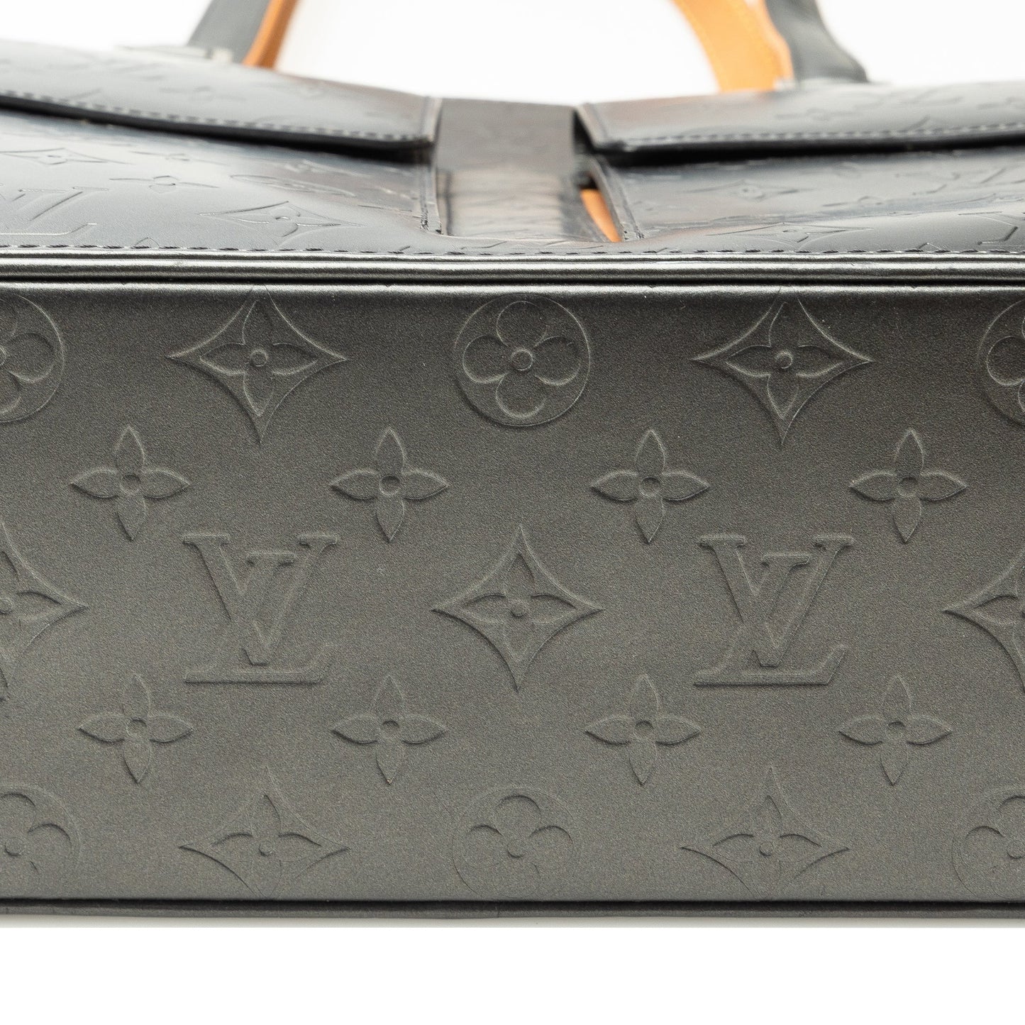 Gray Louis Vuitton Monogram Mat Wilwood Tote Bag