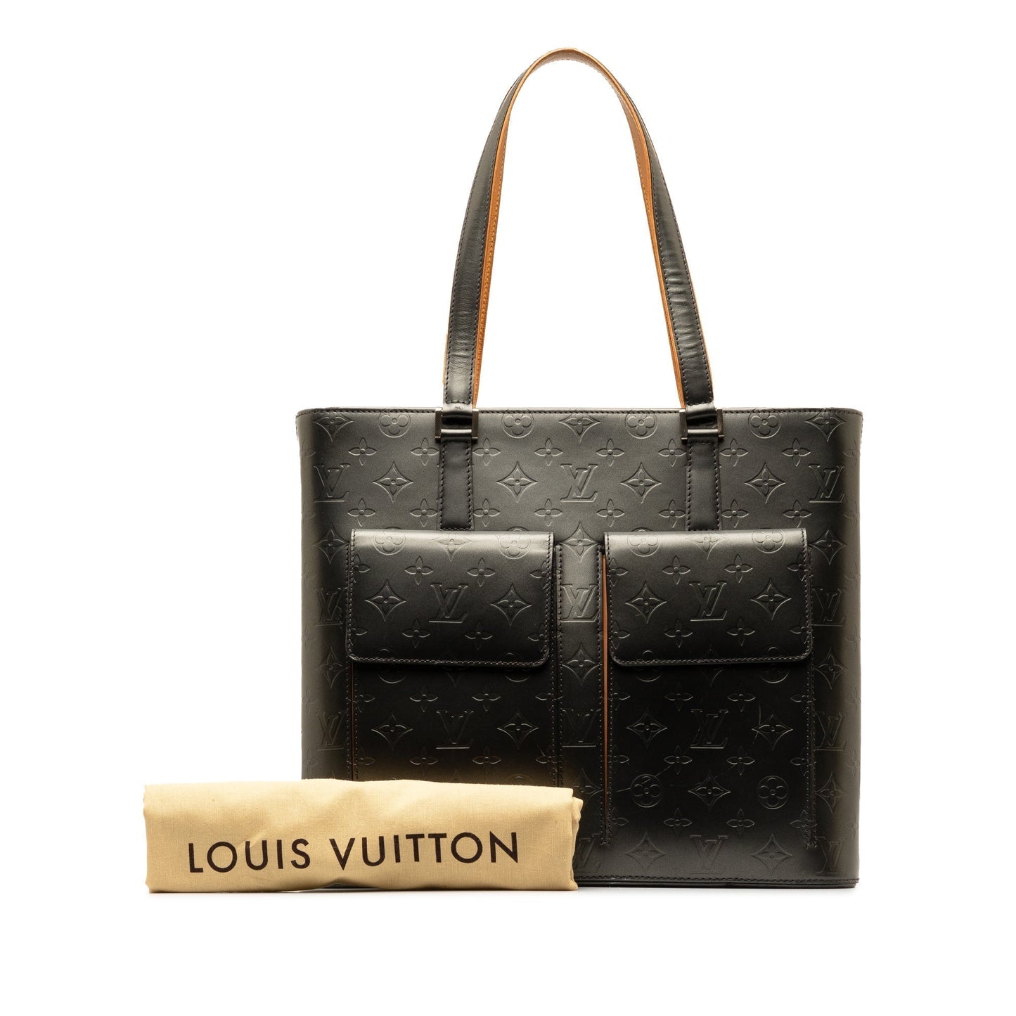 Gray Louis Vuitton Monogram Mat Wilwood Tote Bag